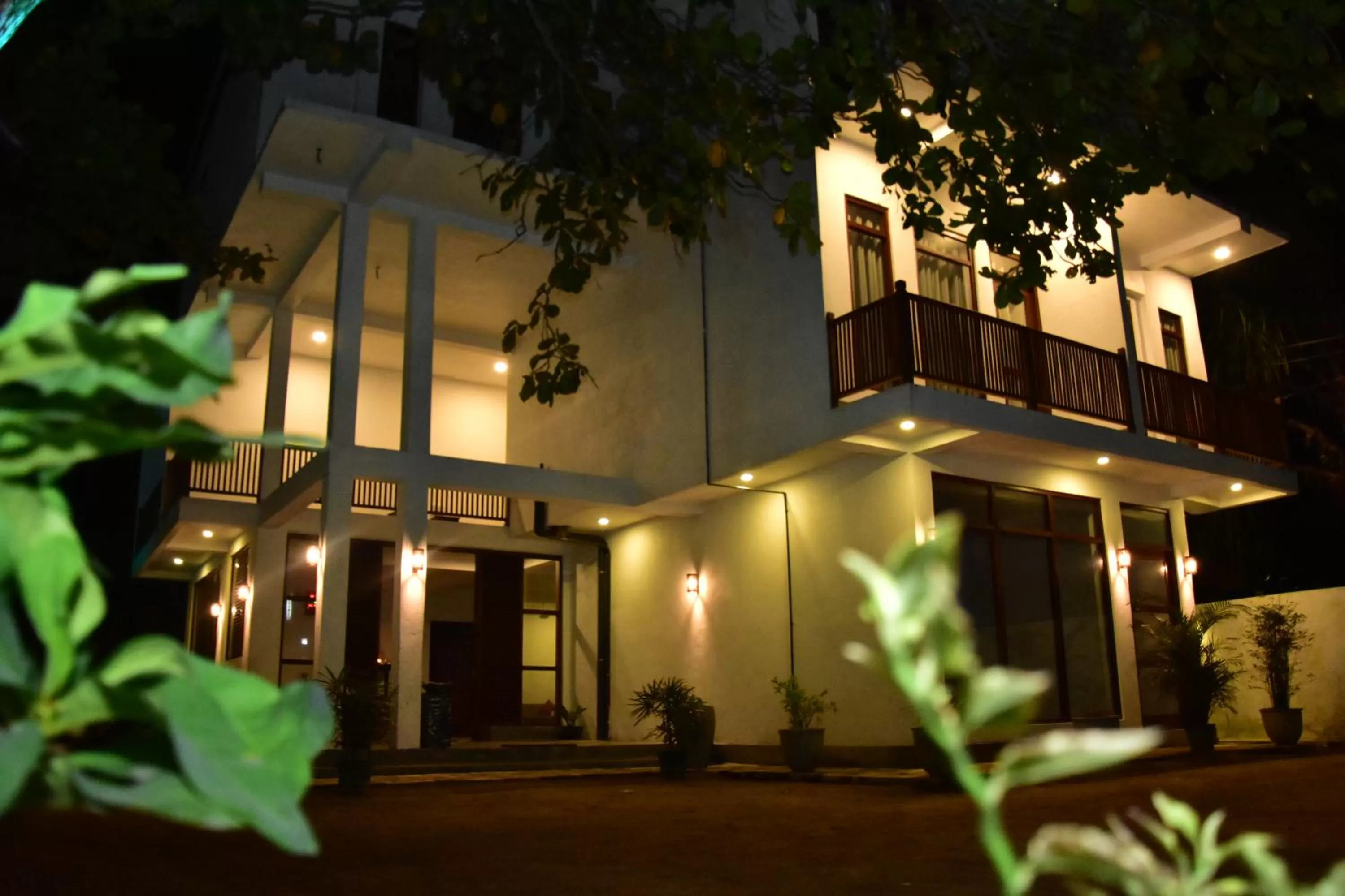 Facade/entrance in Green Almond Hotel