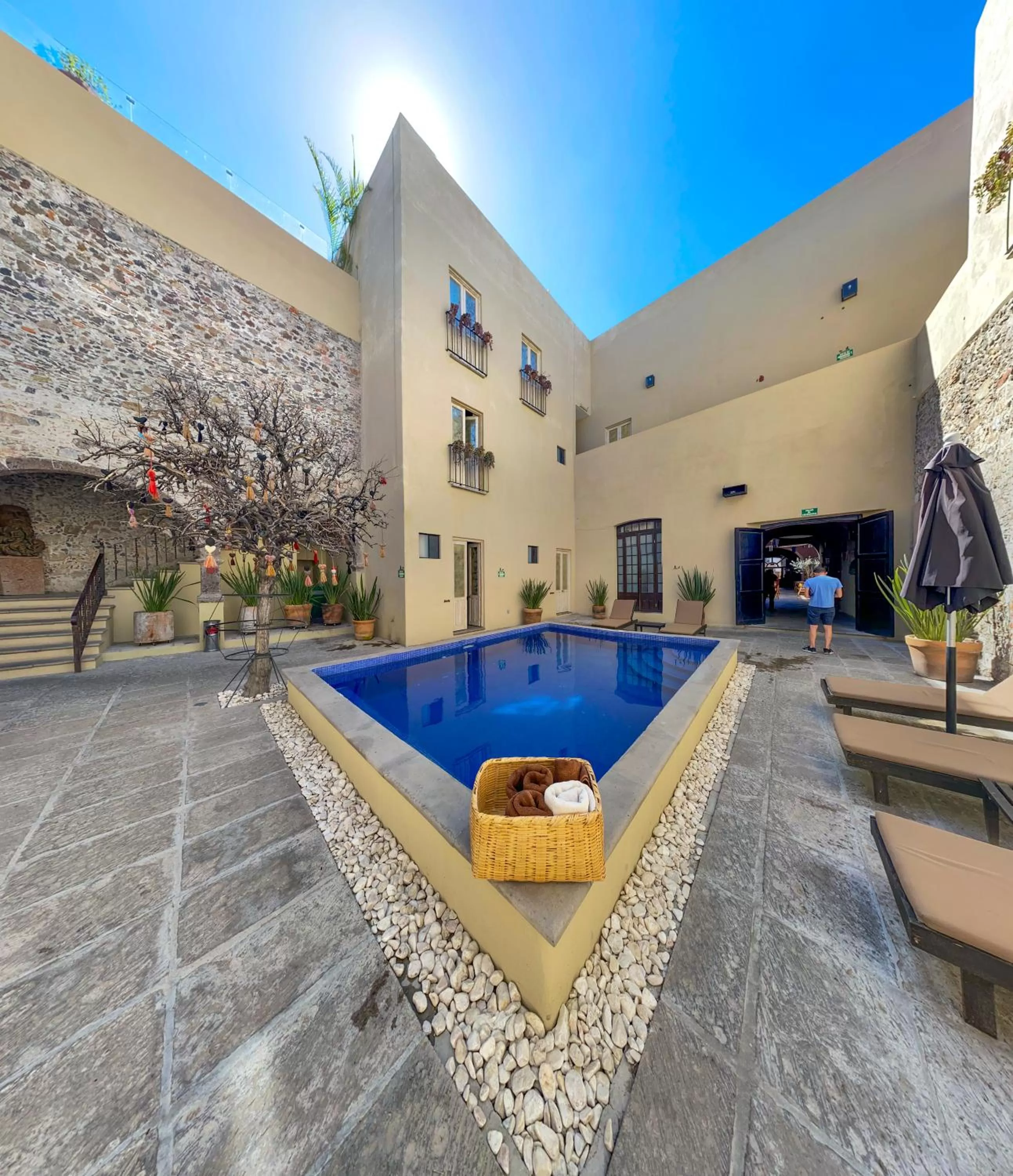 Swimming pool in Hotel Nena Centro