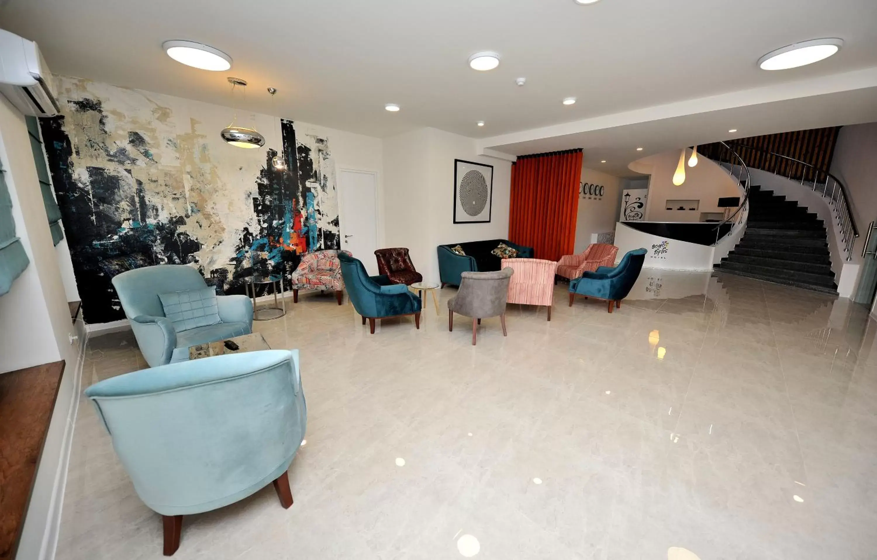 Lobby or reception in Boho Tiflis Hotel Lobby or reception in Boho Tiflis Hotel