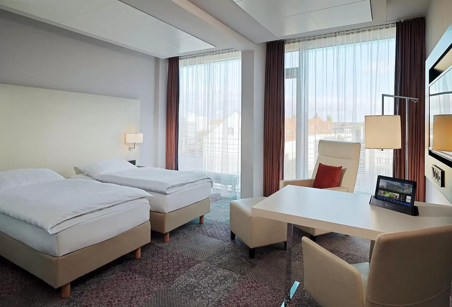 Photo of the whole room in Radisson Blu Hotel Leipzig