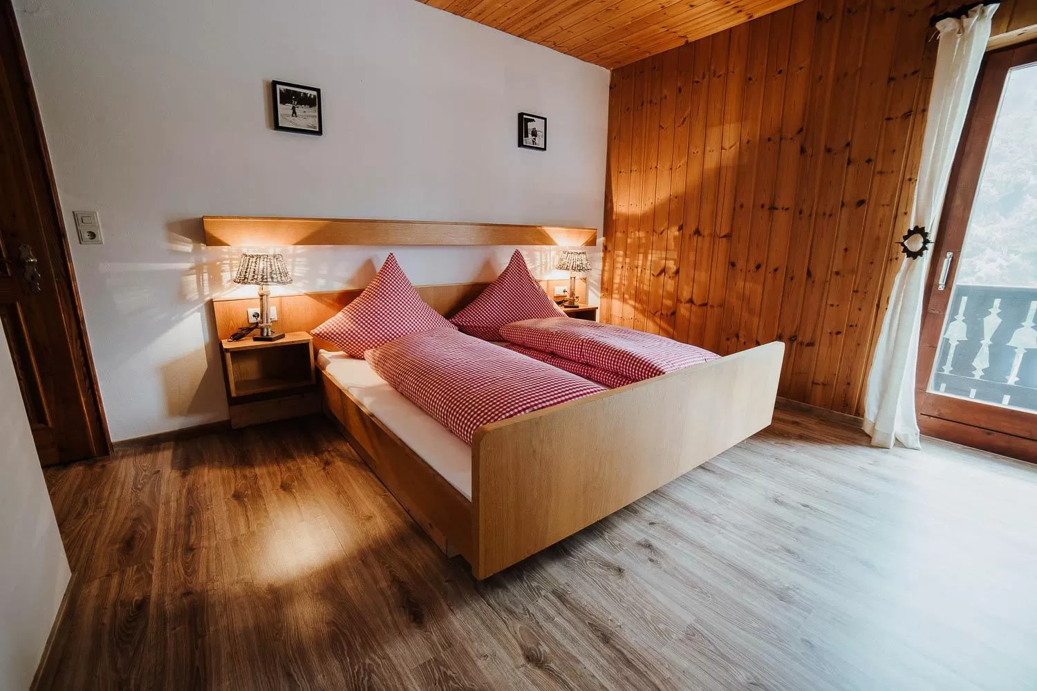 Bed in Berggasthof Hochpröller