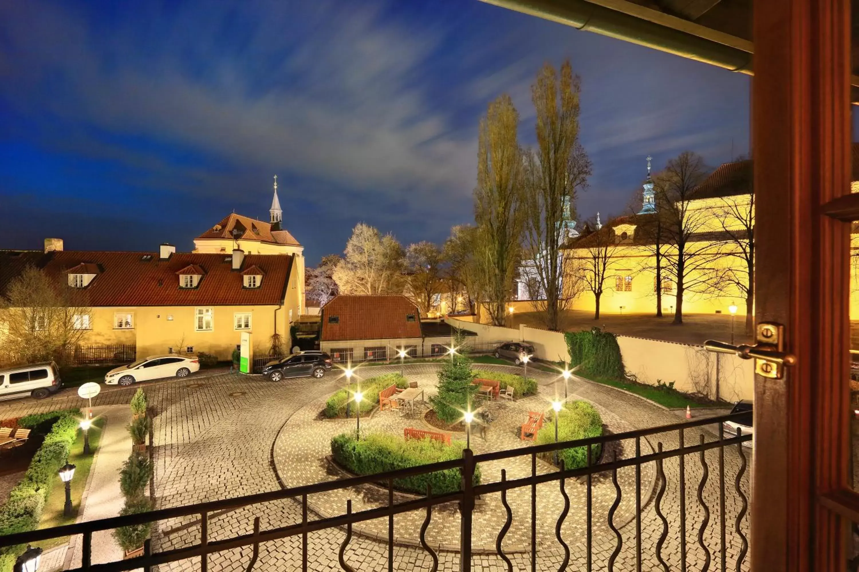 Garden in Lindner Hotel Prague Castle, part of JdV by Hyatt