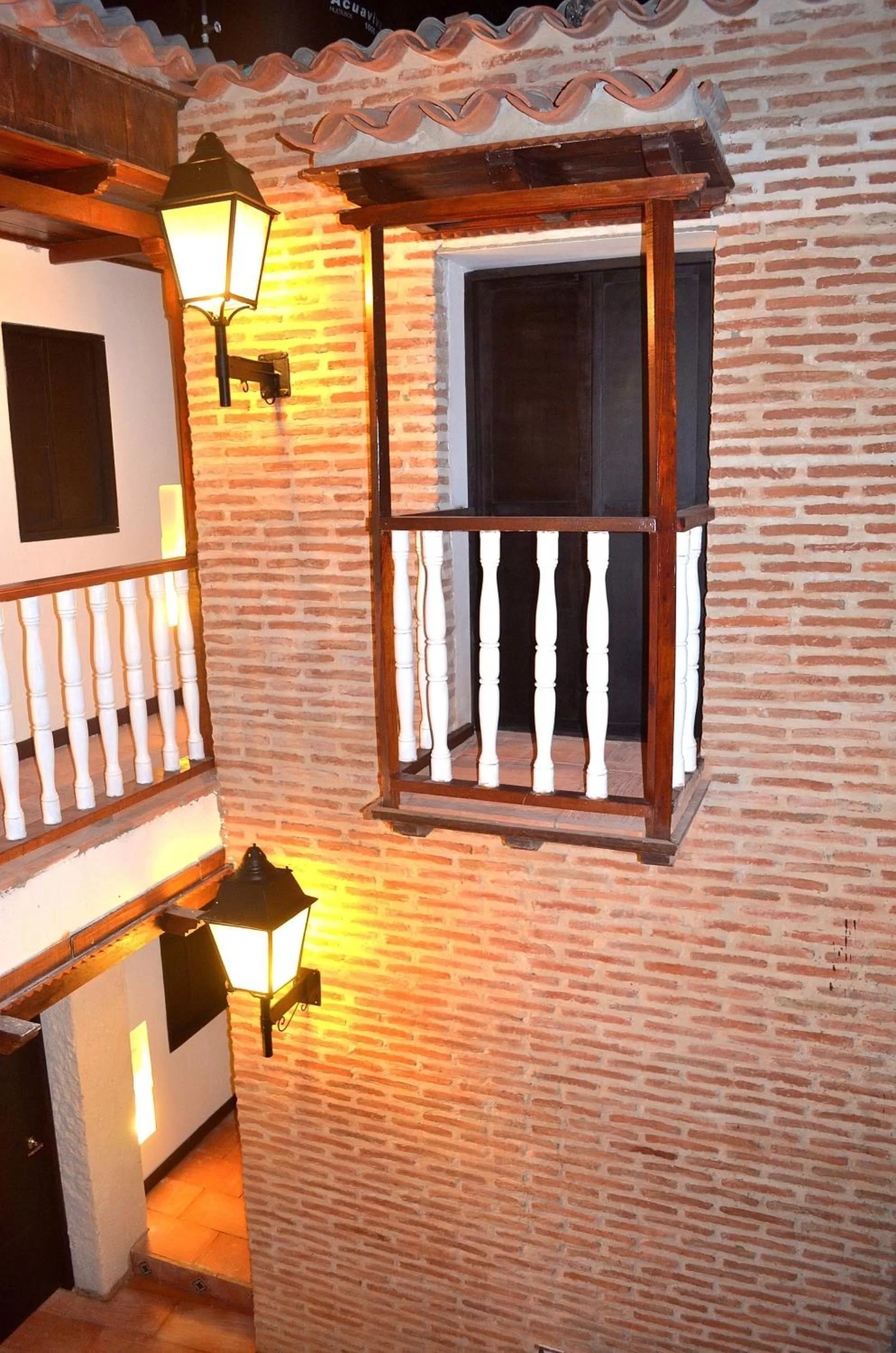 Balcony/Terrace in Hotel Galeria la Trinidad