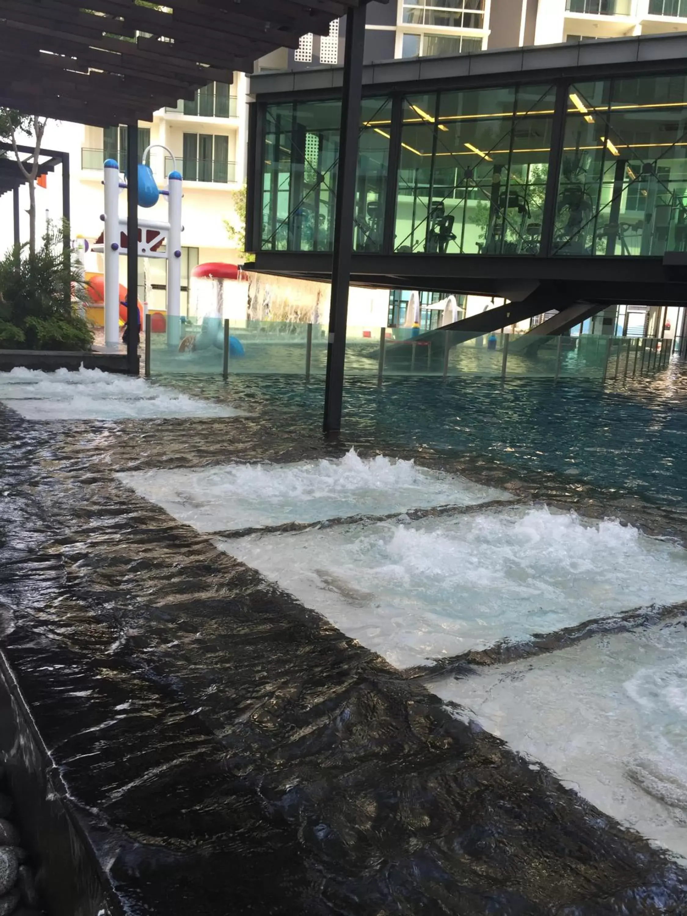 Fitness centre/facilities in The Shore Hotel & Residences Fitness centre/facilities in The Shore Hotel & Residences