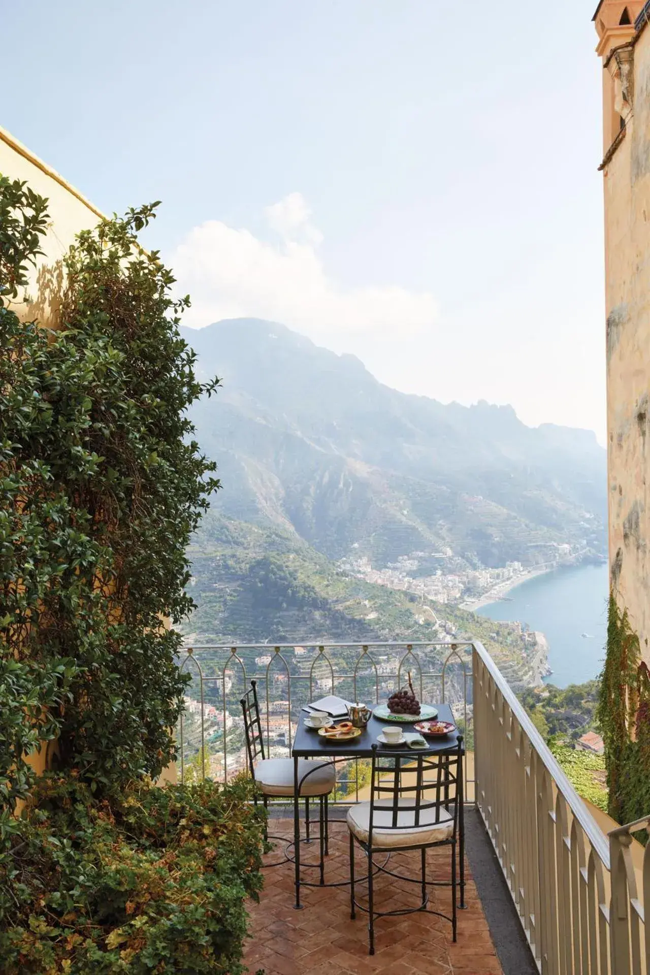 Balcony/Terrace, Mountain View in Caruso, A Belmond Hotel, Amalfi Coast