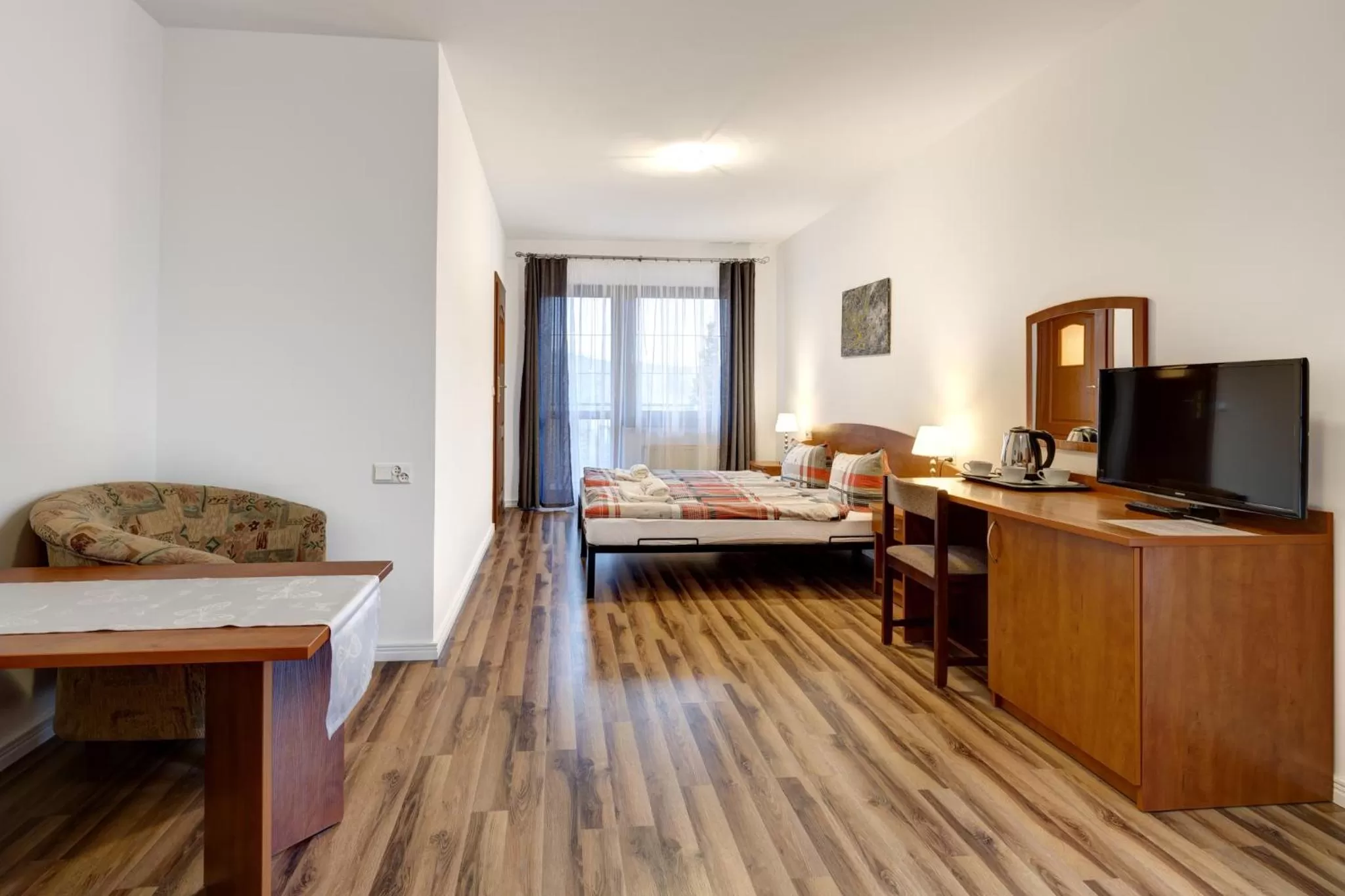 Property building, Bed in Willa Drako