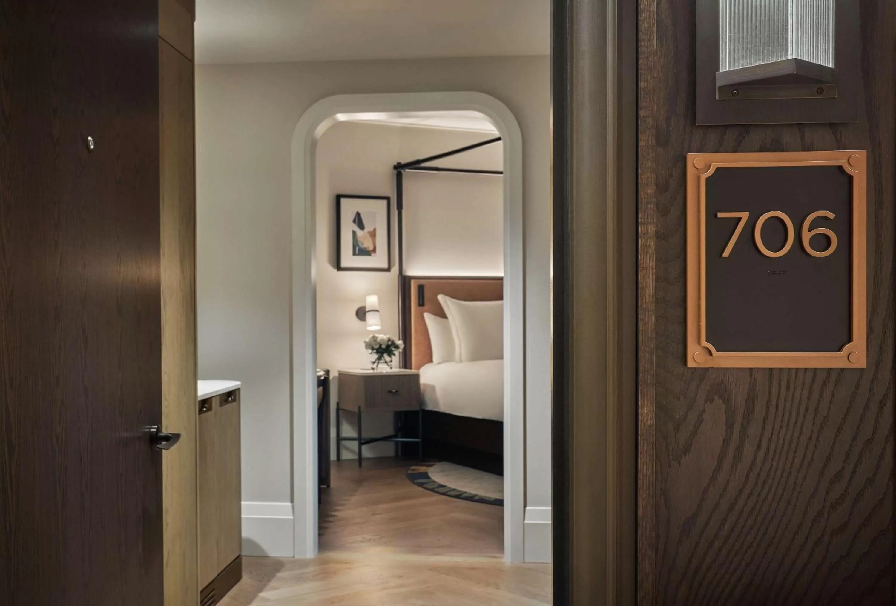 Bedroom, Bed in Pendry Washington DC - The Wharf