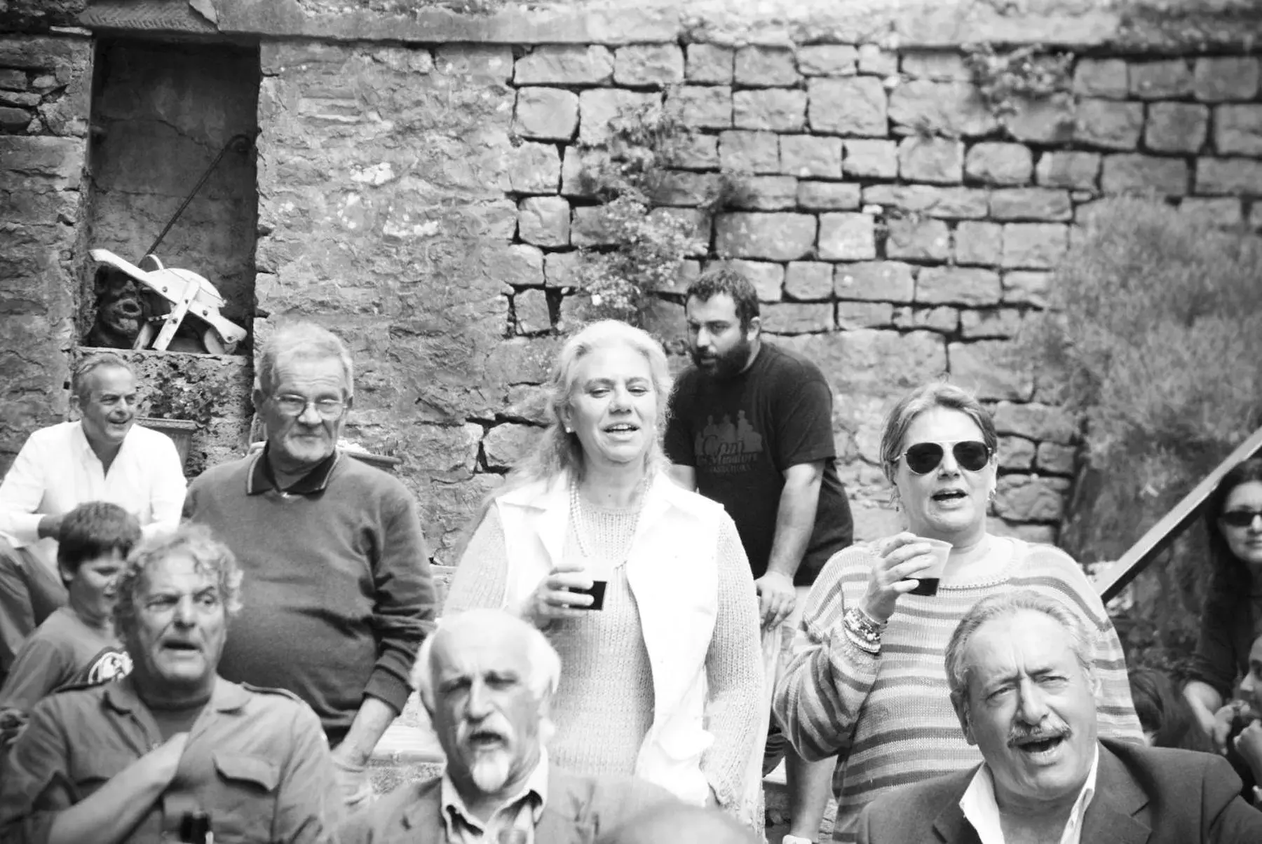 group of guests in Locanda Laudomia