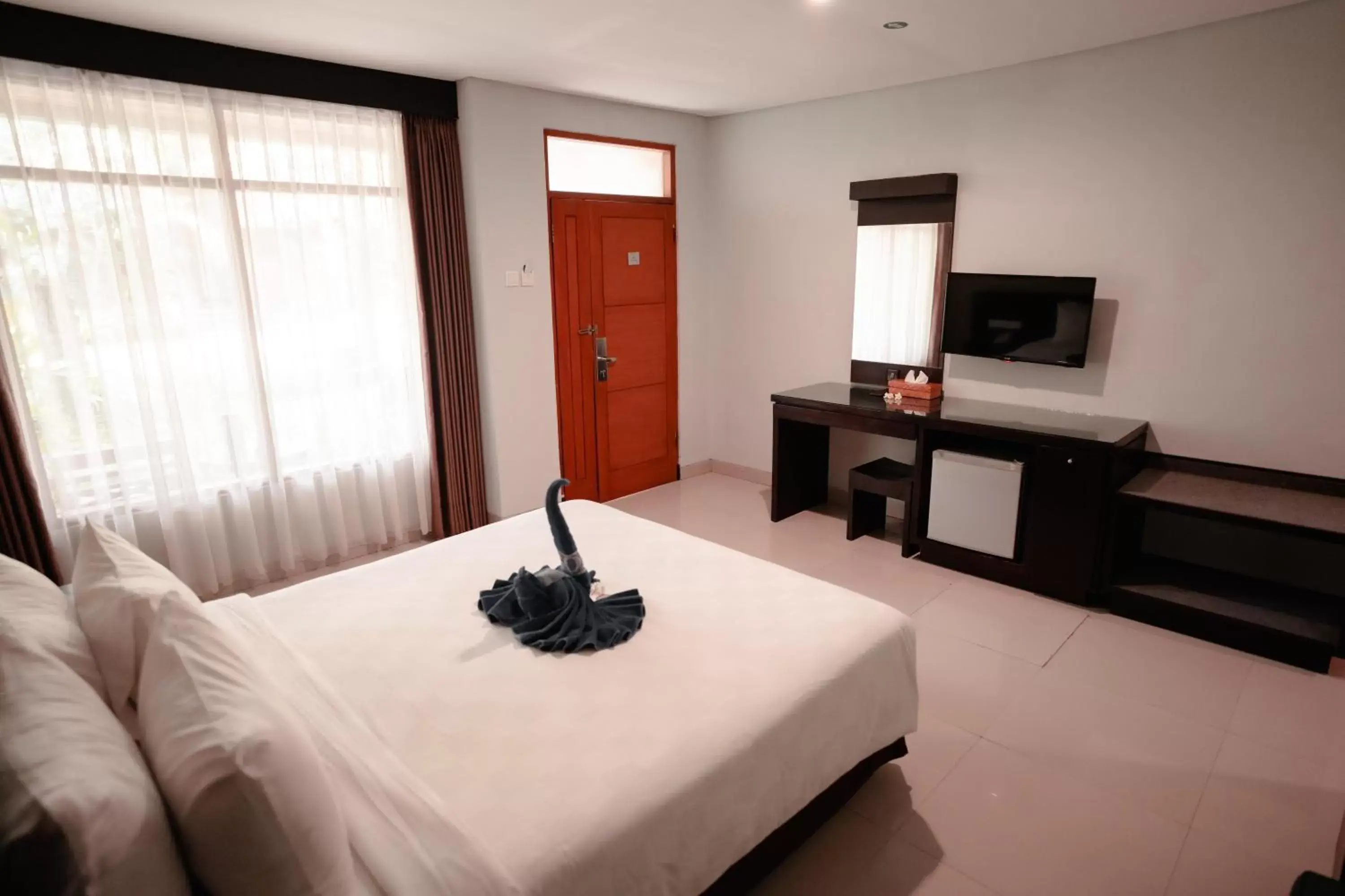 Bedroom, Bed in Fourteen Roses Boutique Hotel, Kuta