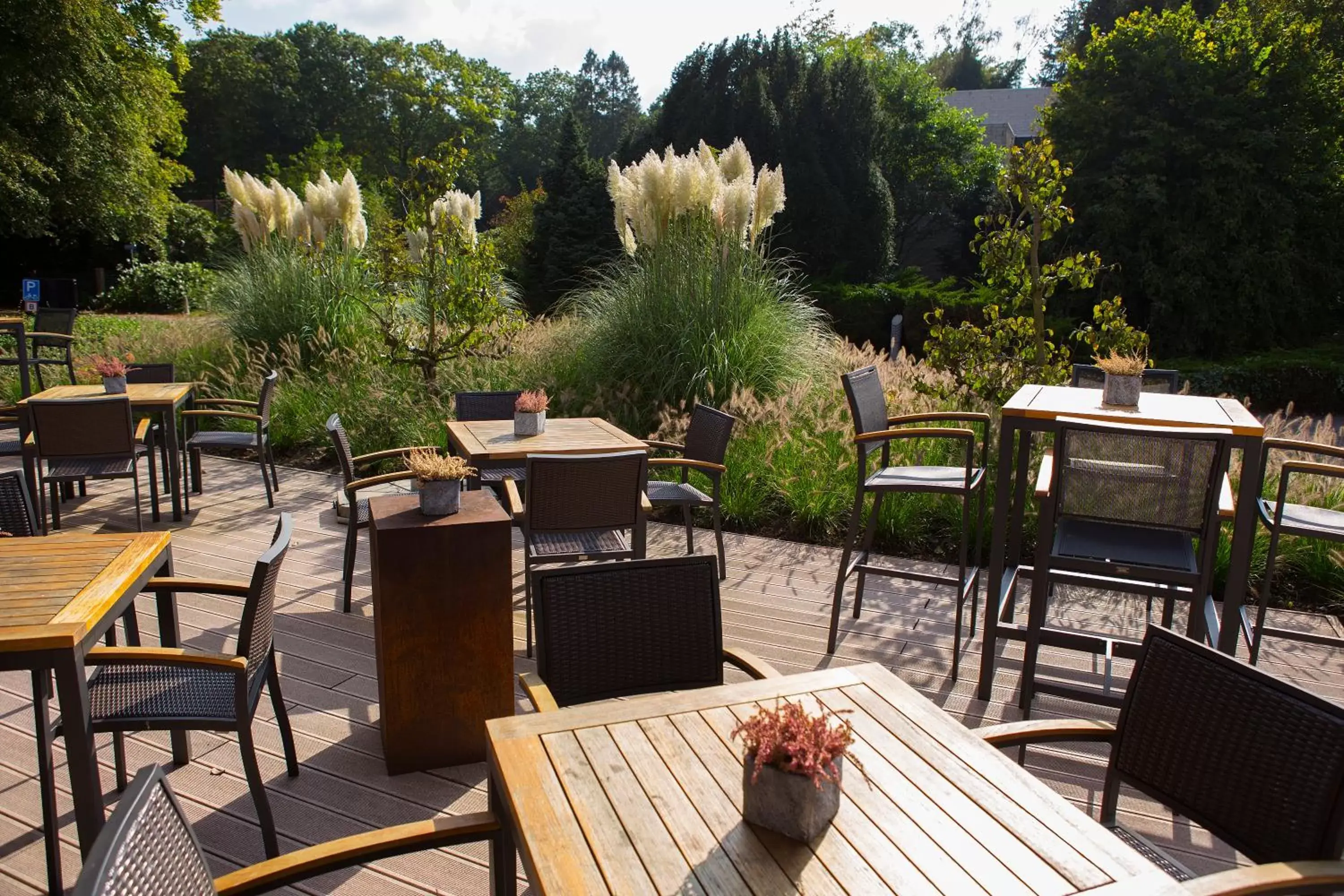 Balcony/Terrace, Restaurant/Places to Eat in Fletcher Hotel-Restaurant De Buunderkamp