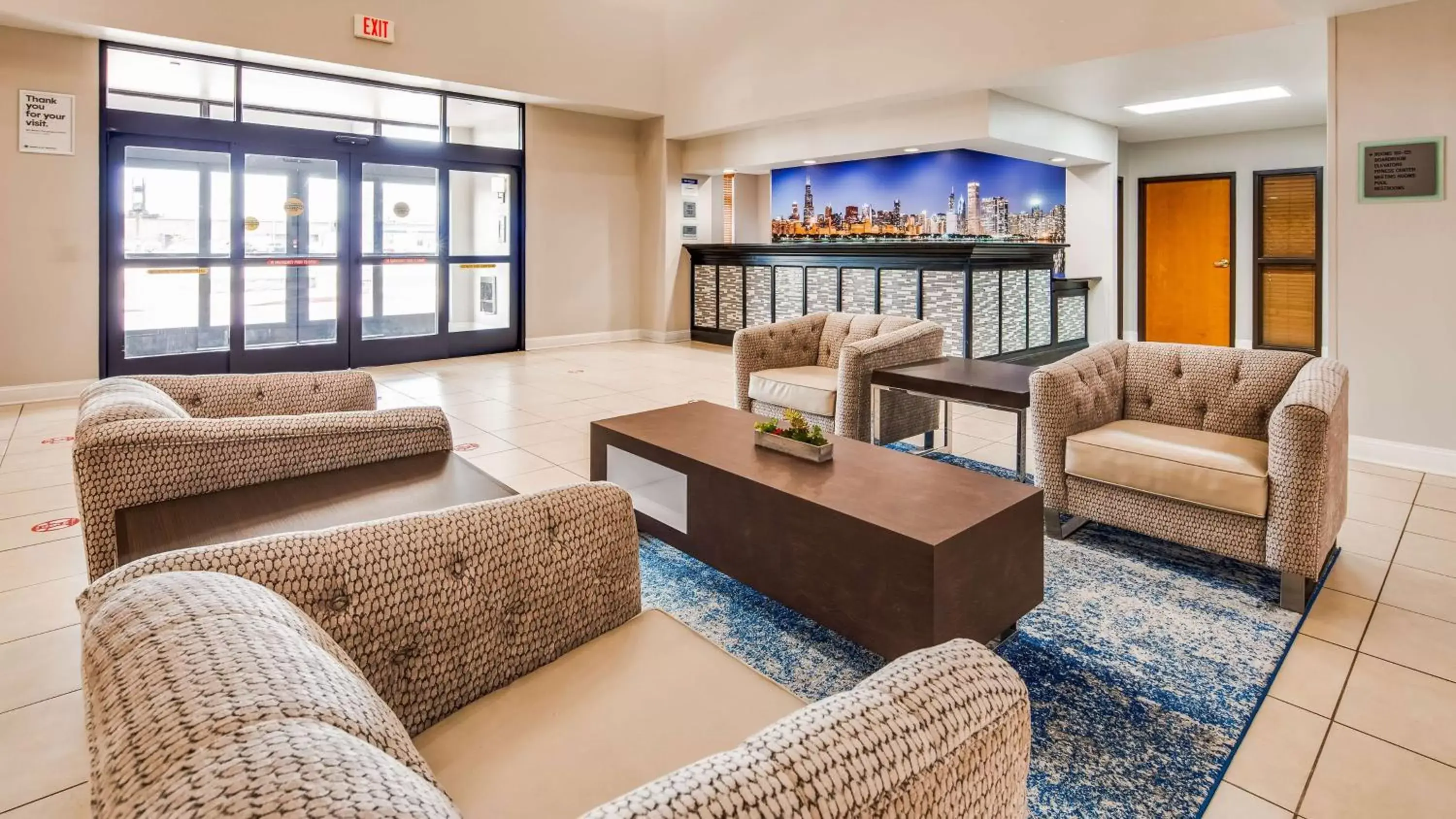 Lobby or reception, Seating Area in Best Western Plus Champaign/Urbana Inn