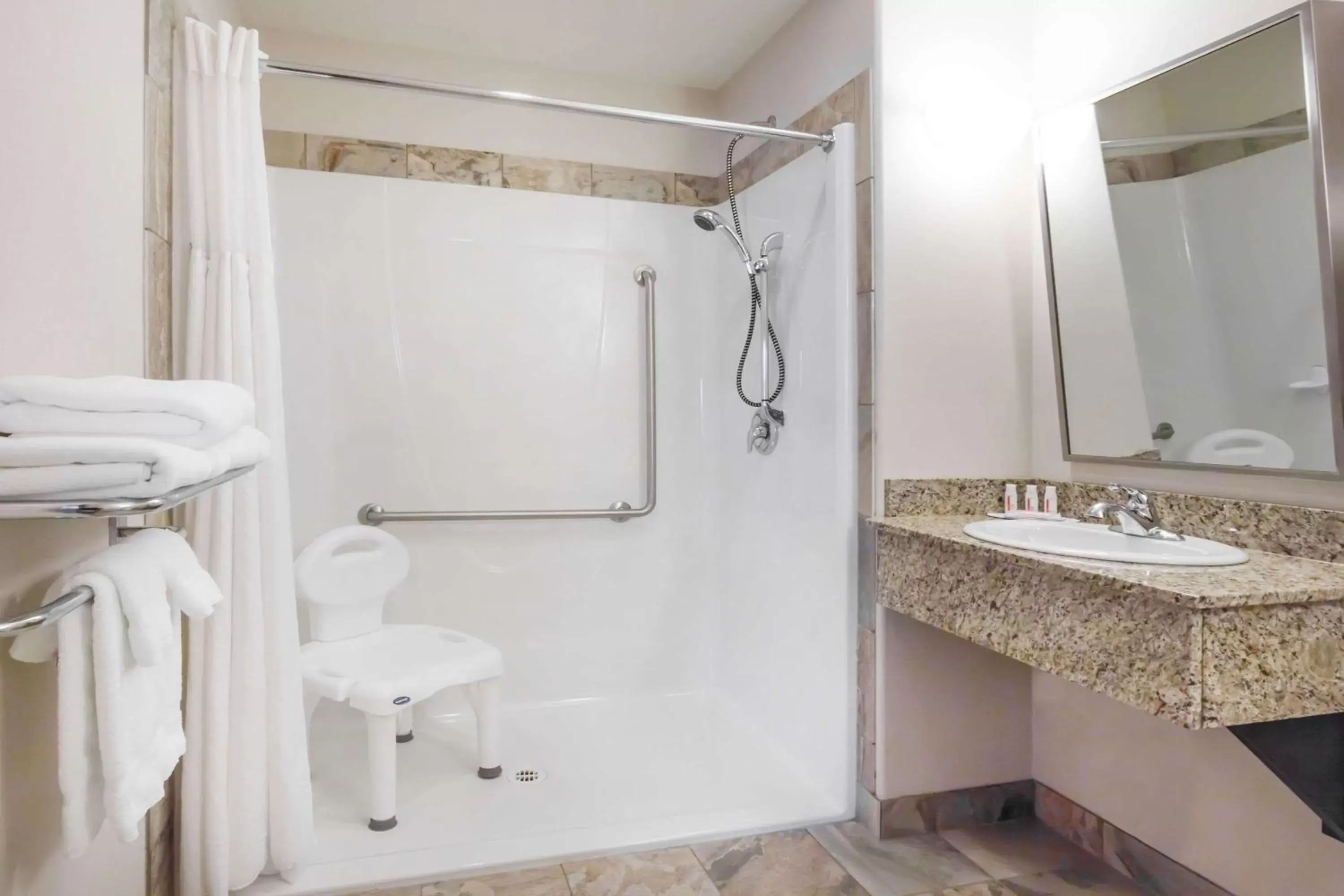 Shower, Bathroom in Ramada by Wyndham Creston