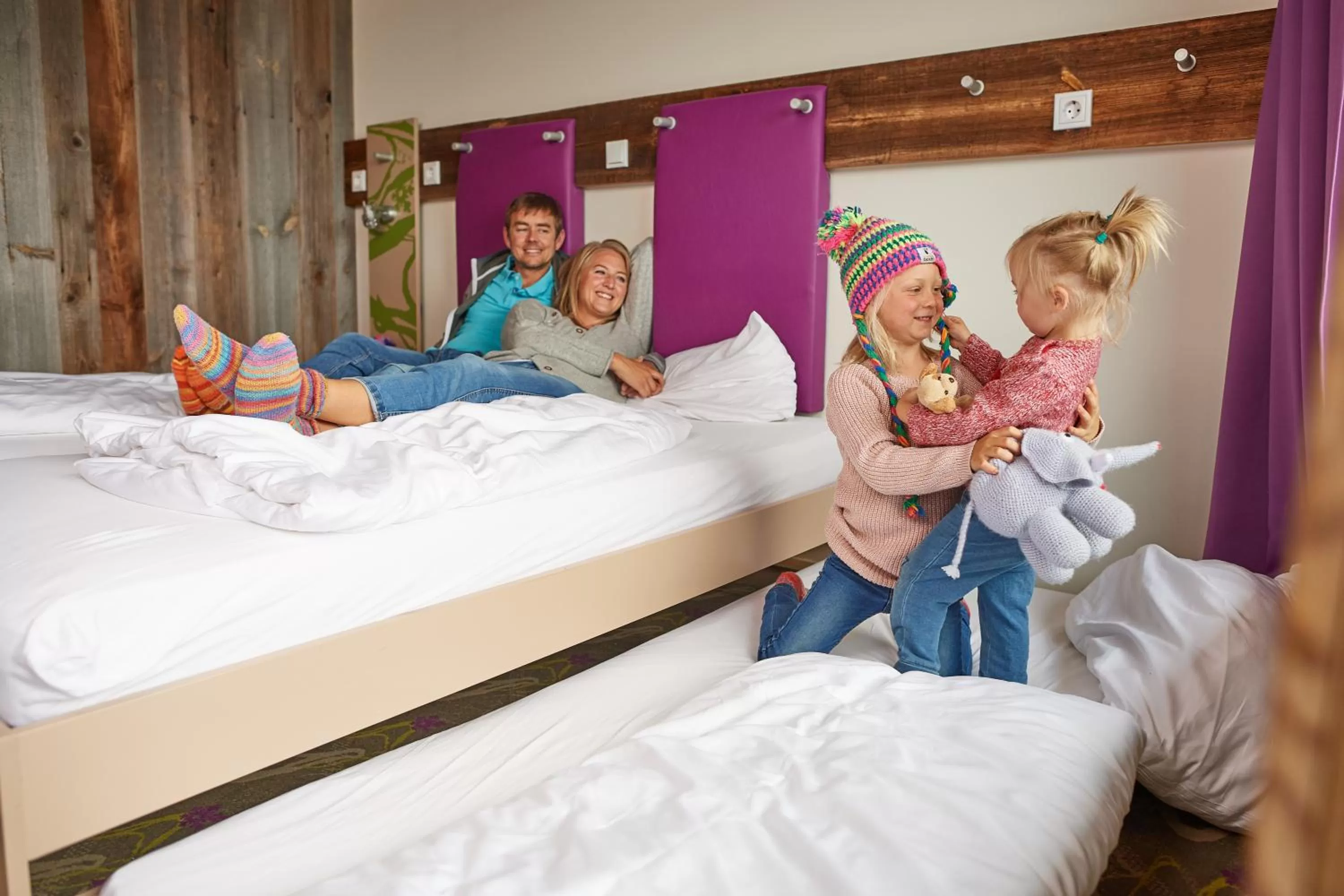 Family, Bed in Explorer Hotel Garmisch