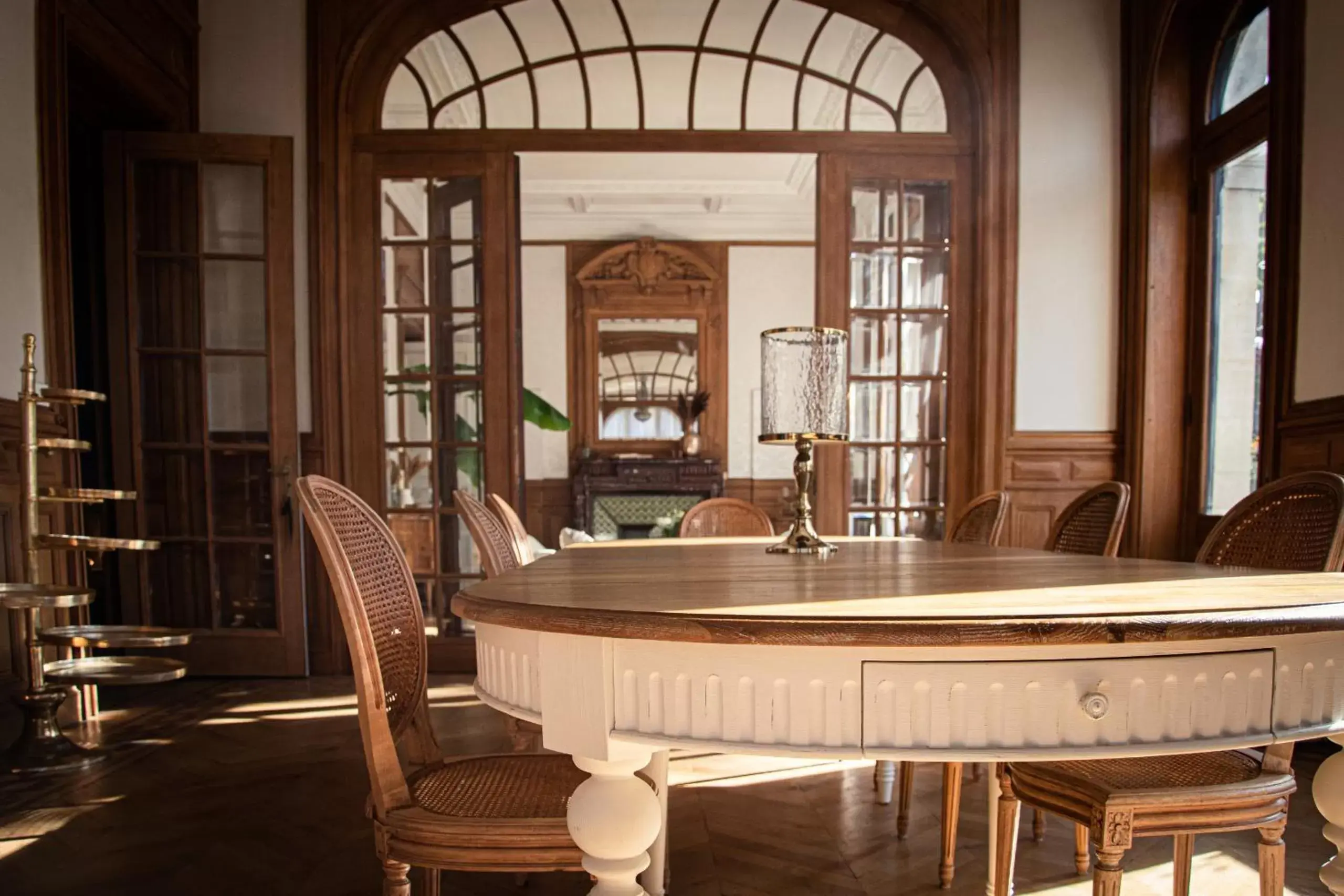 Dining area in La Villa Barbieux