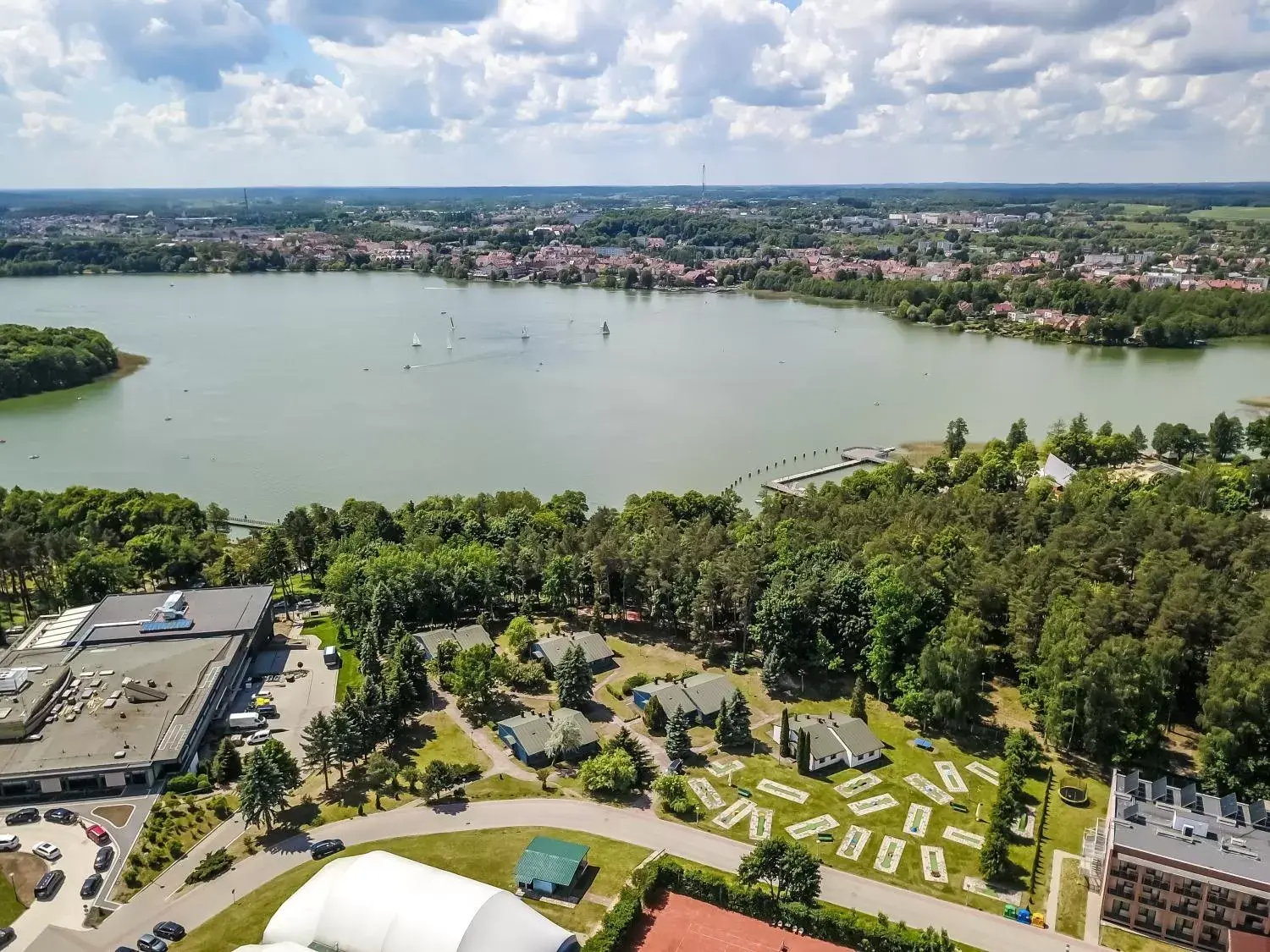 Off site, Bird's-eye View in Hotel Mrągowo Resort&Spa