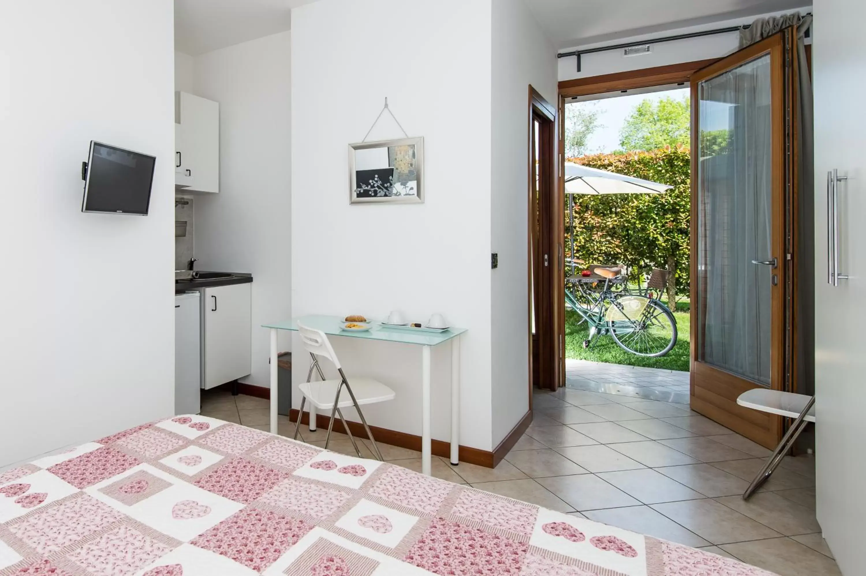 Lobby or reception, TV/Entertainment Center in La Casa di Linda