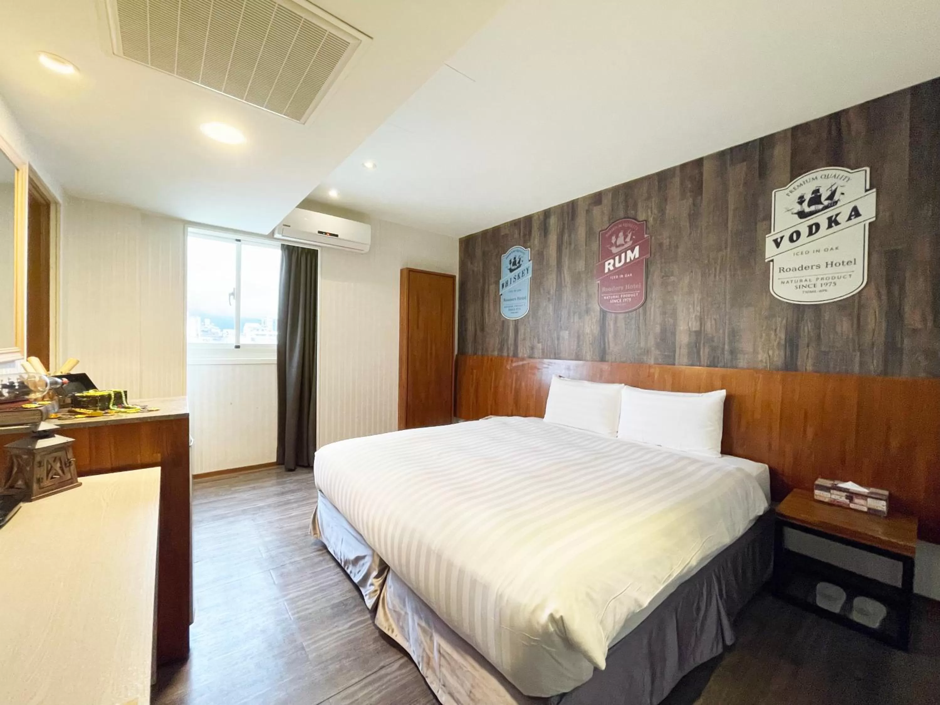 Bed in Roaders Hotel Hualien Dongda