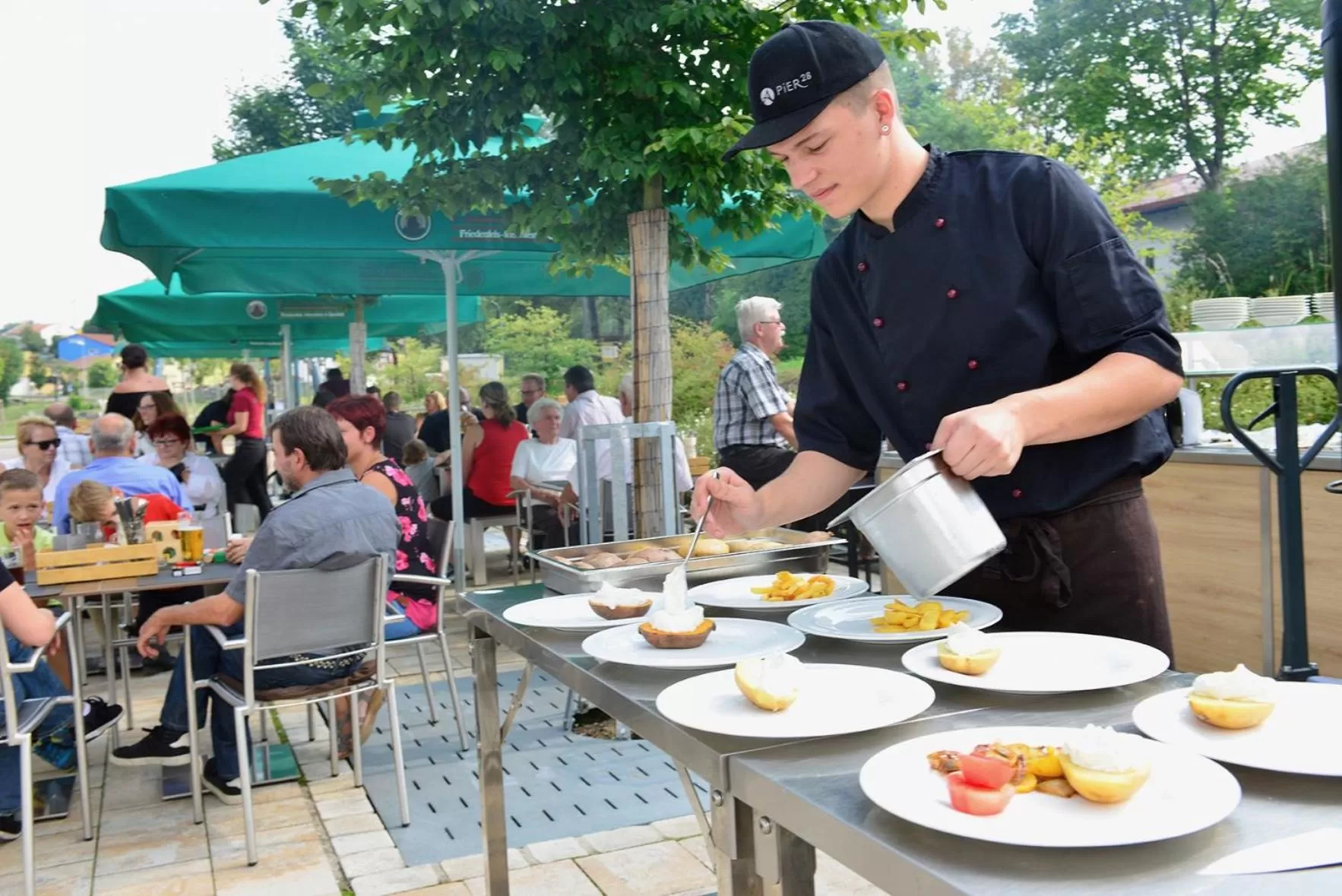 Dinner in Aribo Hotel