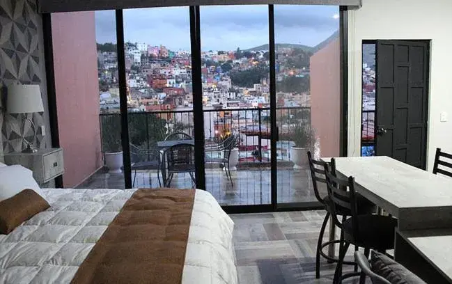 Balcony/Terrace in Hotel Corazon Mexicano