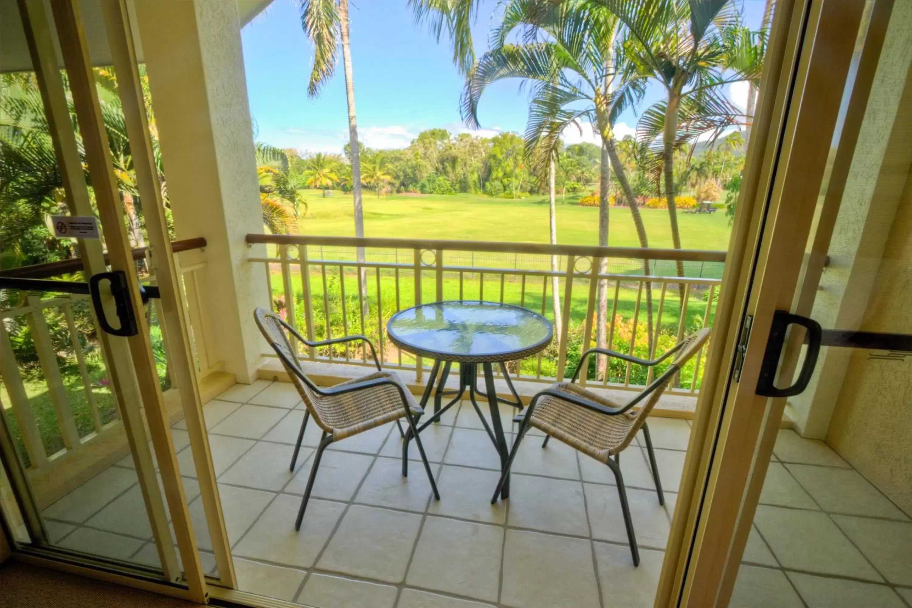 Balcony/Terrace in Paradise Links Resort Port Douglas