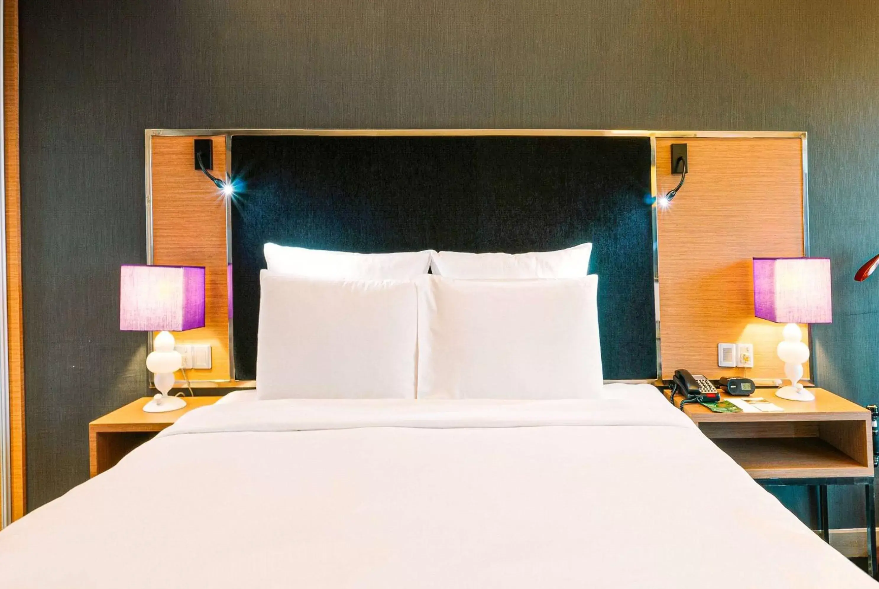 Bed in Wyndham Grand Bangsar Kuala Lumpur