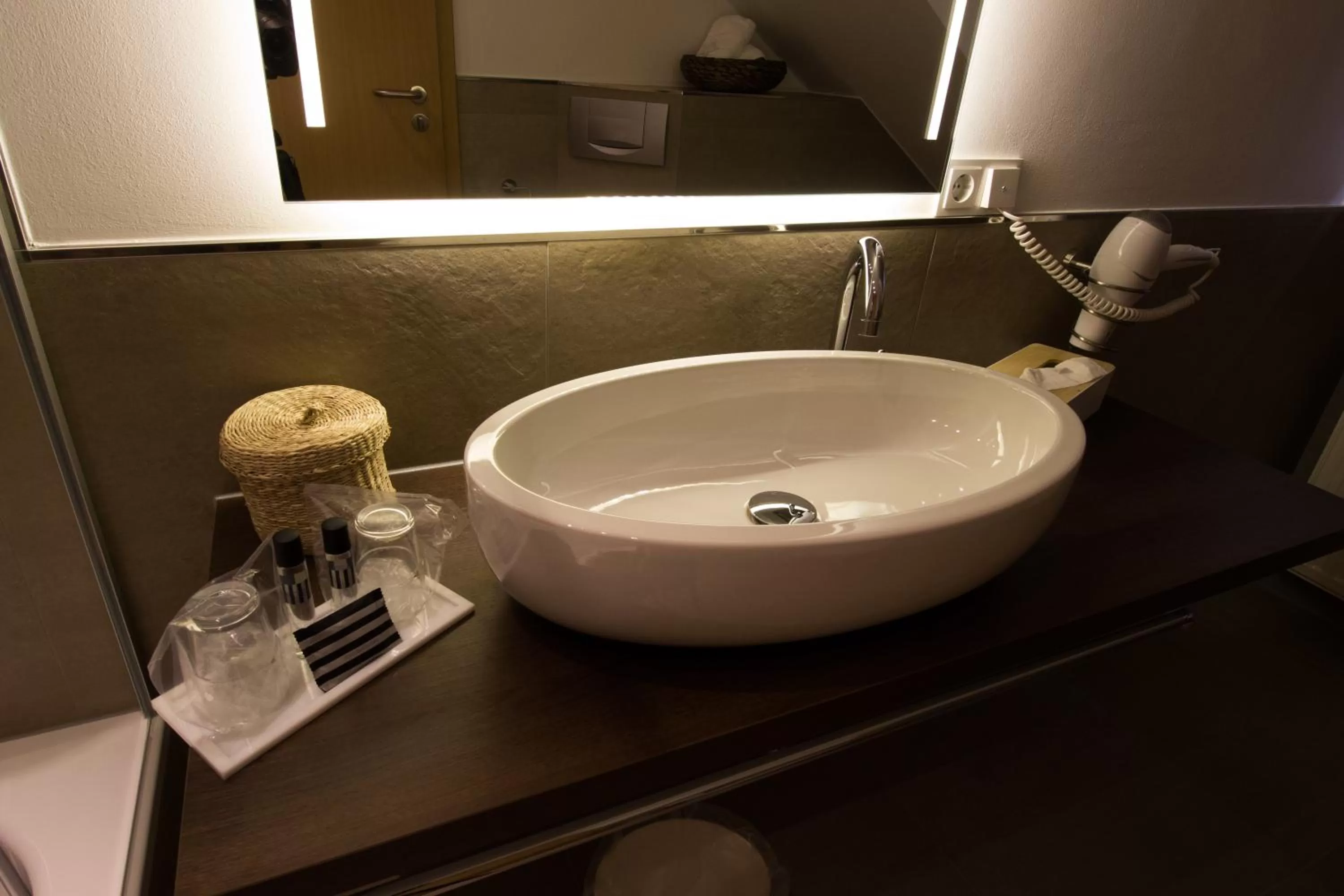 Bathroom in HOTEL PARQÉO im A66