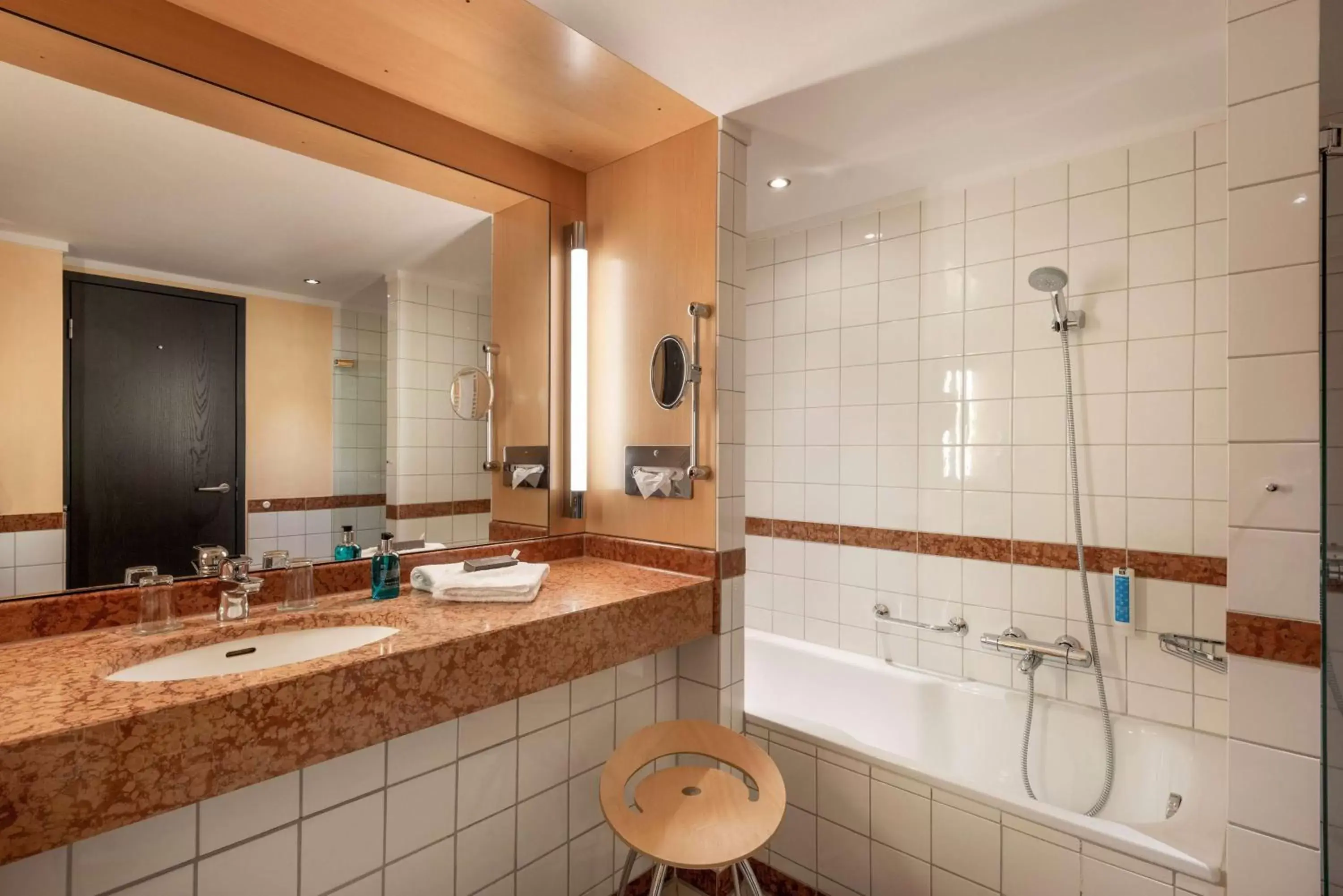 Shower, Bathroom in Vienna House by Wyndham Remarque Osnabrück
