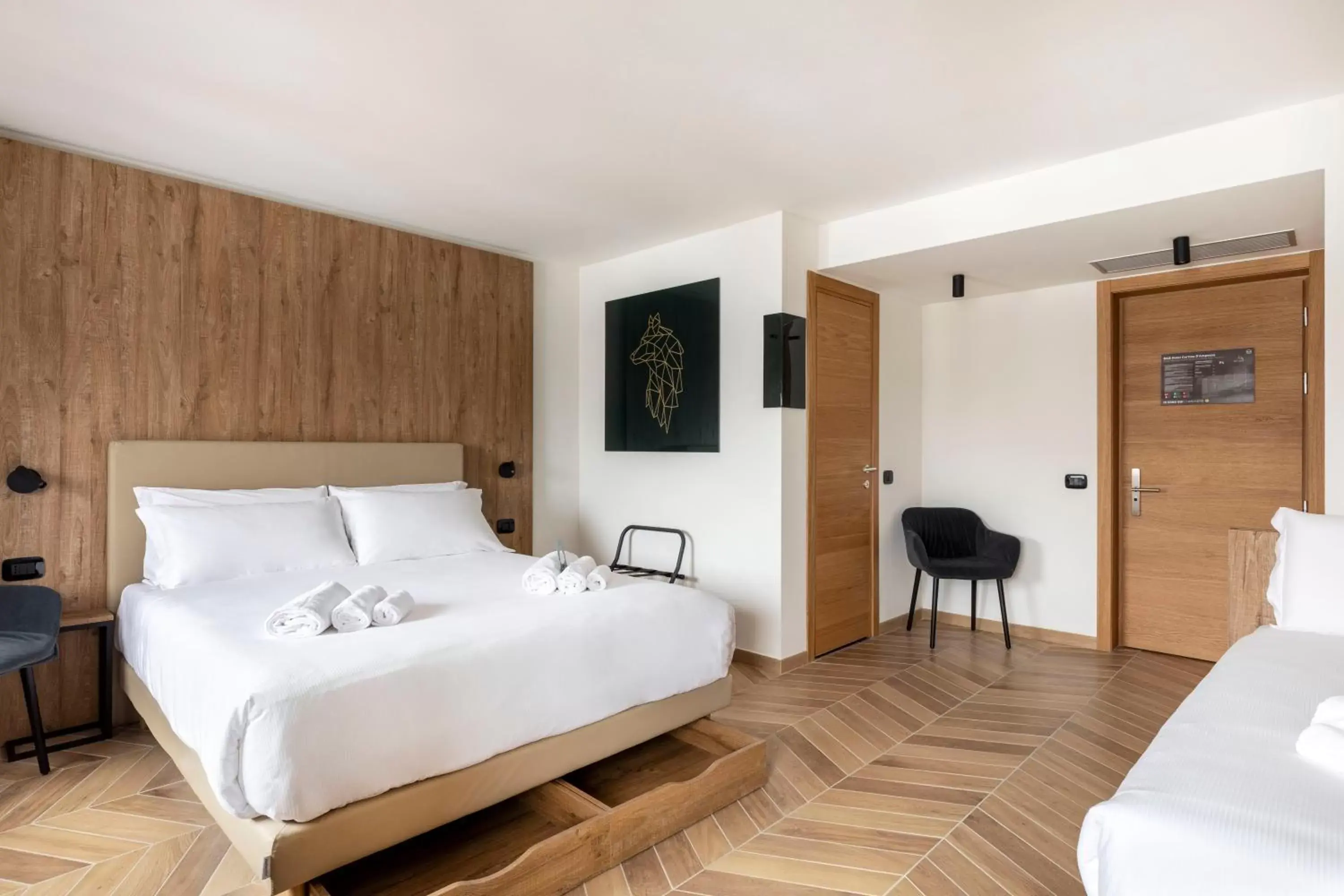 Triple Room - Disability Access in B&B Hotel Passo Tre Croci Cortina Triple Room - Disability Access in B&B Hotel Passo Tre Croci Cortina