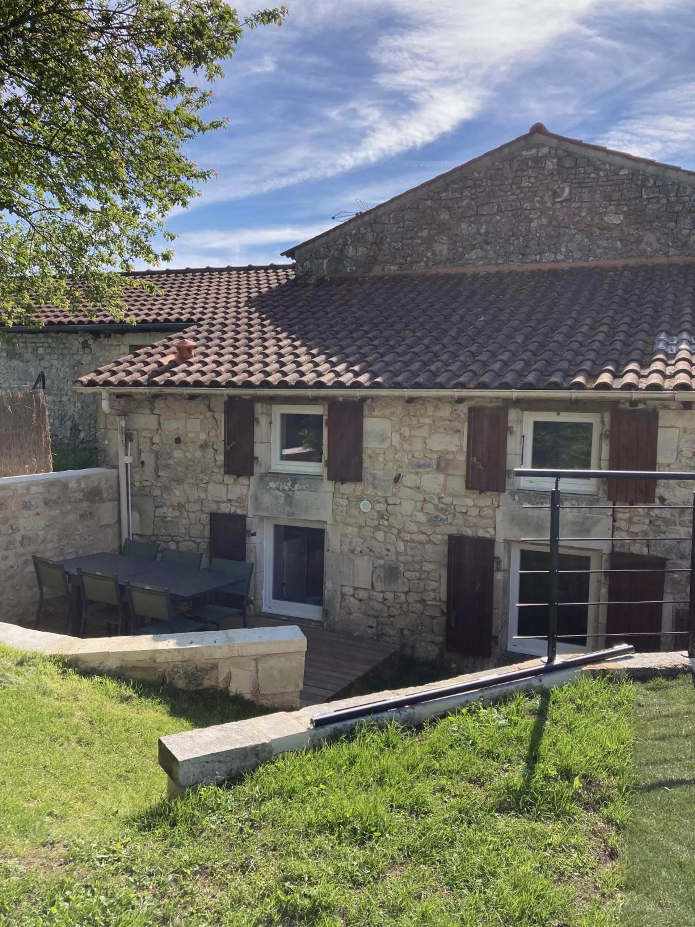 Patio, Property Building in Le Clos des Grands Frênes