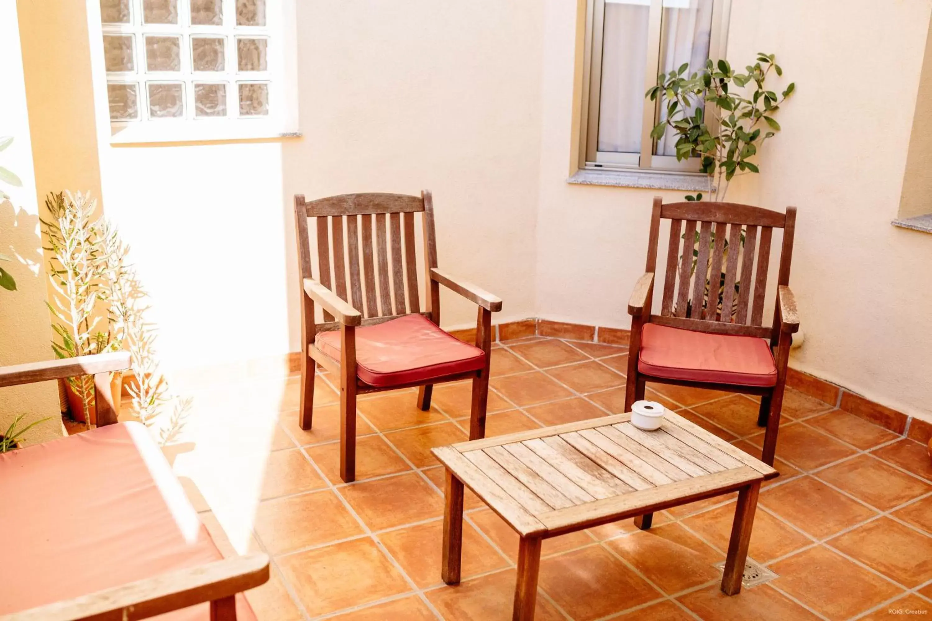 Balcony/Terrace, Seating Area in Hotel Can Batiste