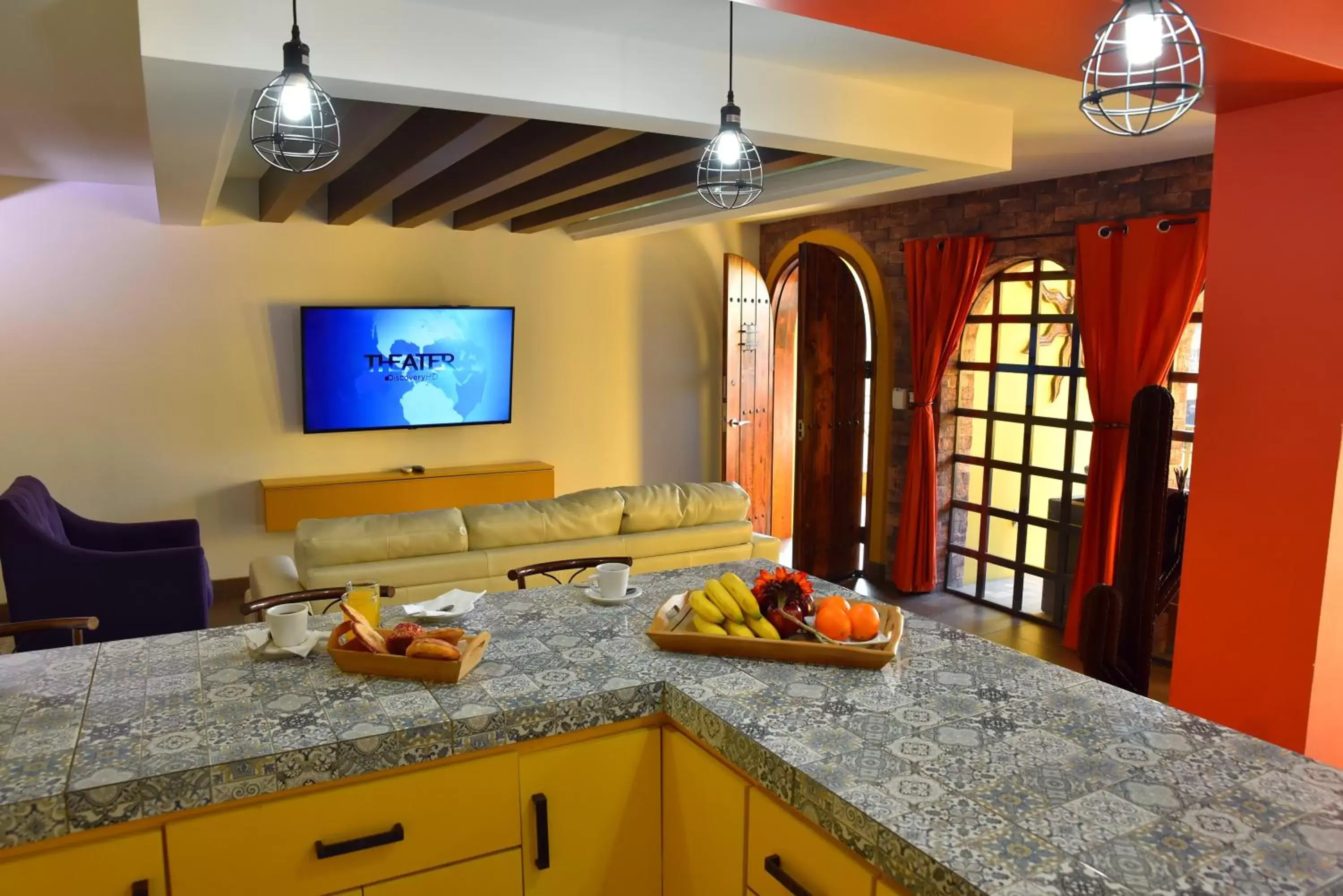 Living room in Baja Inn Hoteles Rio