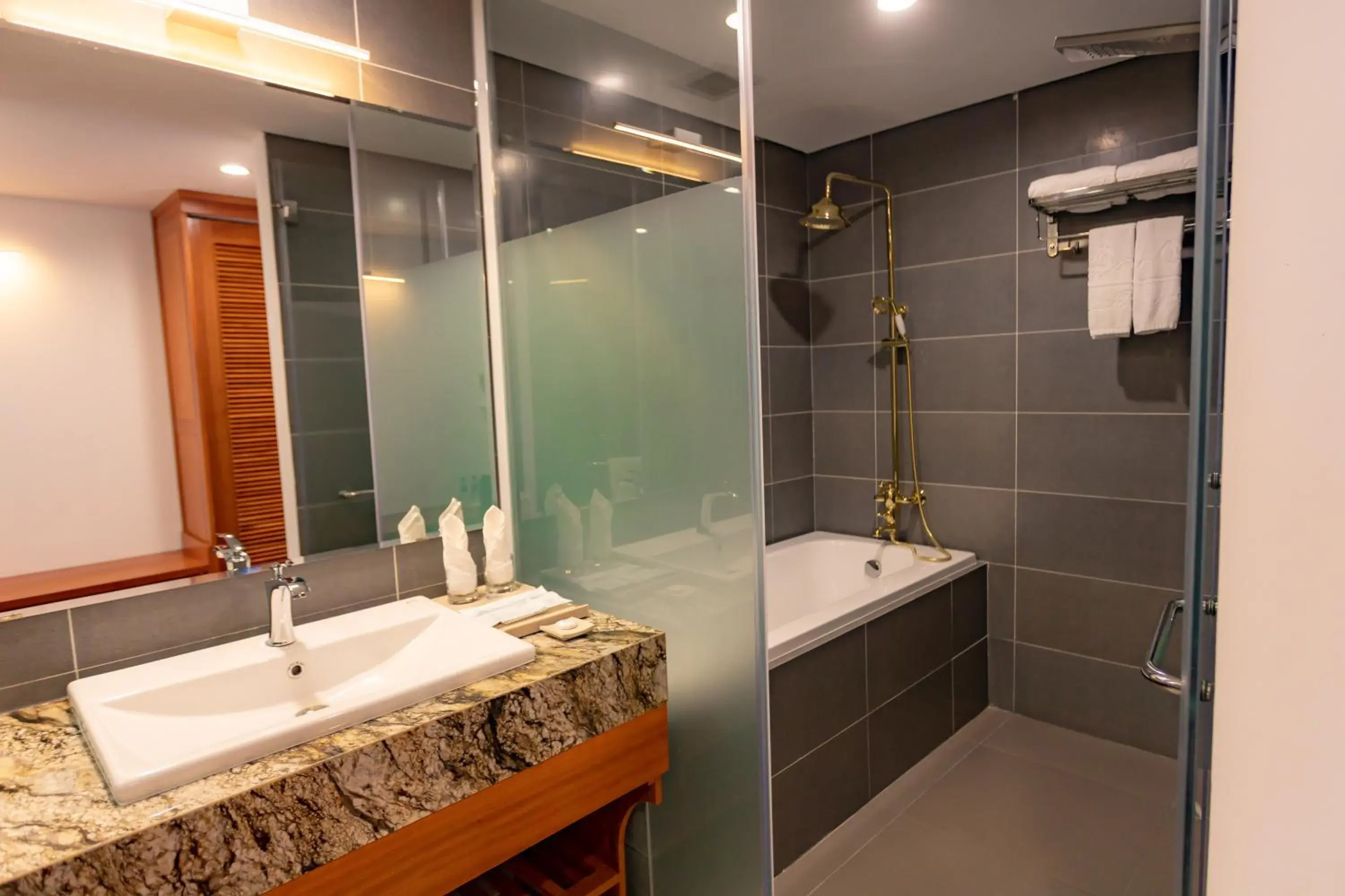 Shower, Bathroom in Wyndham Grand Vedana Ninh Binh Resort