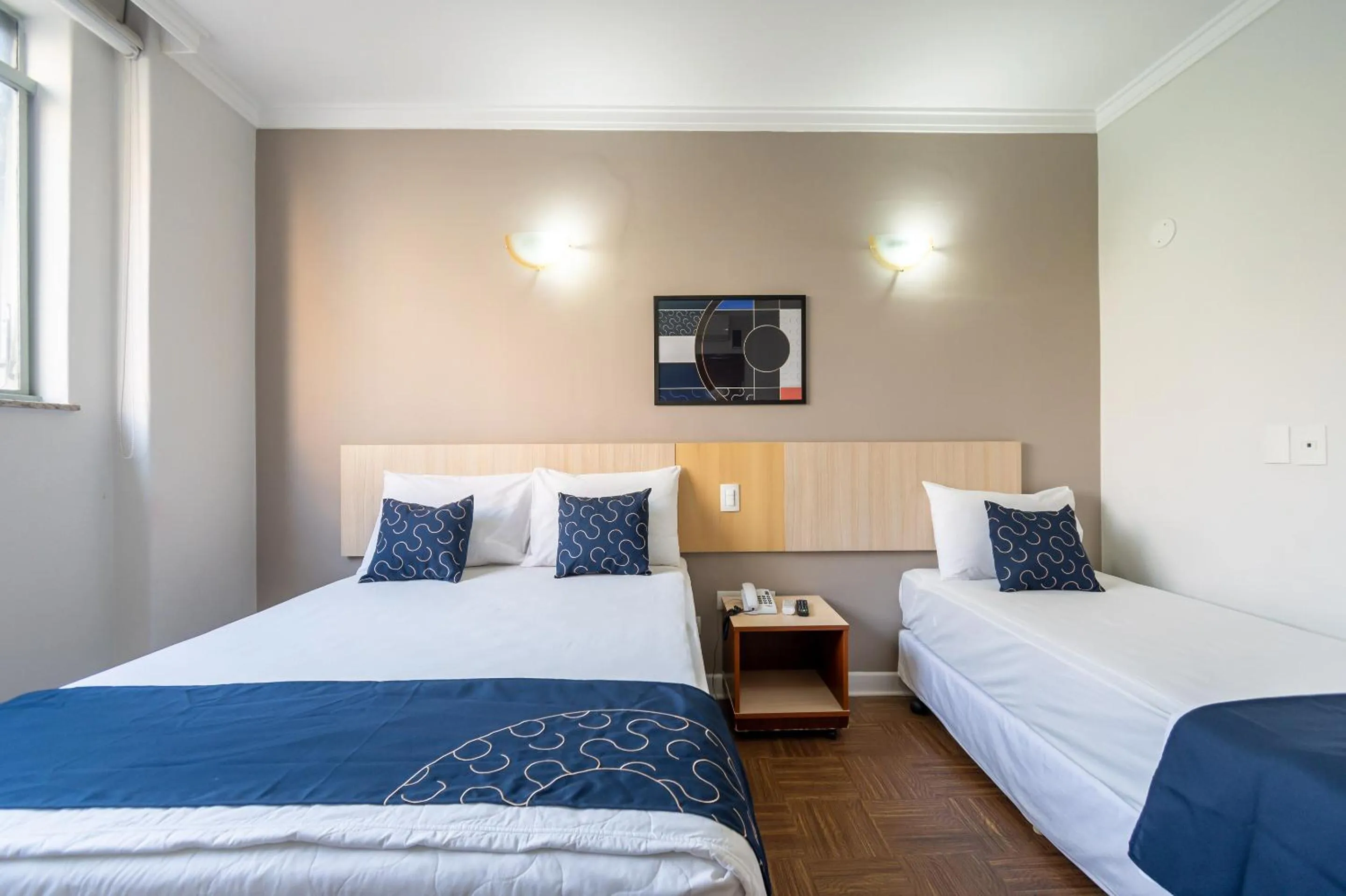 Bedroom, Bed in Rede Andrade Piratininga