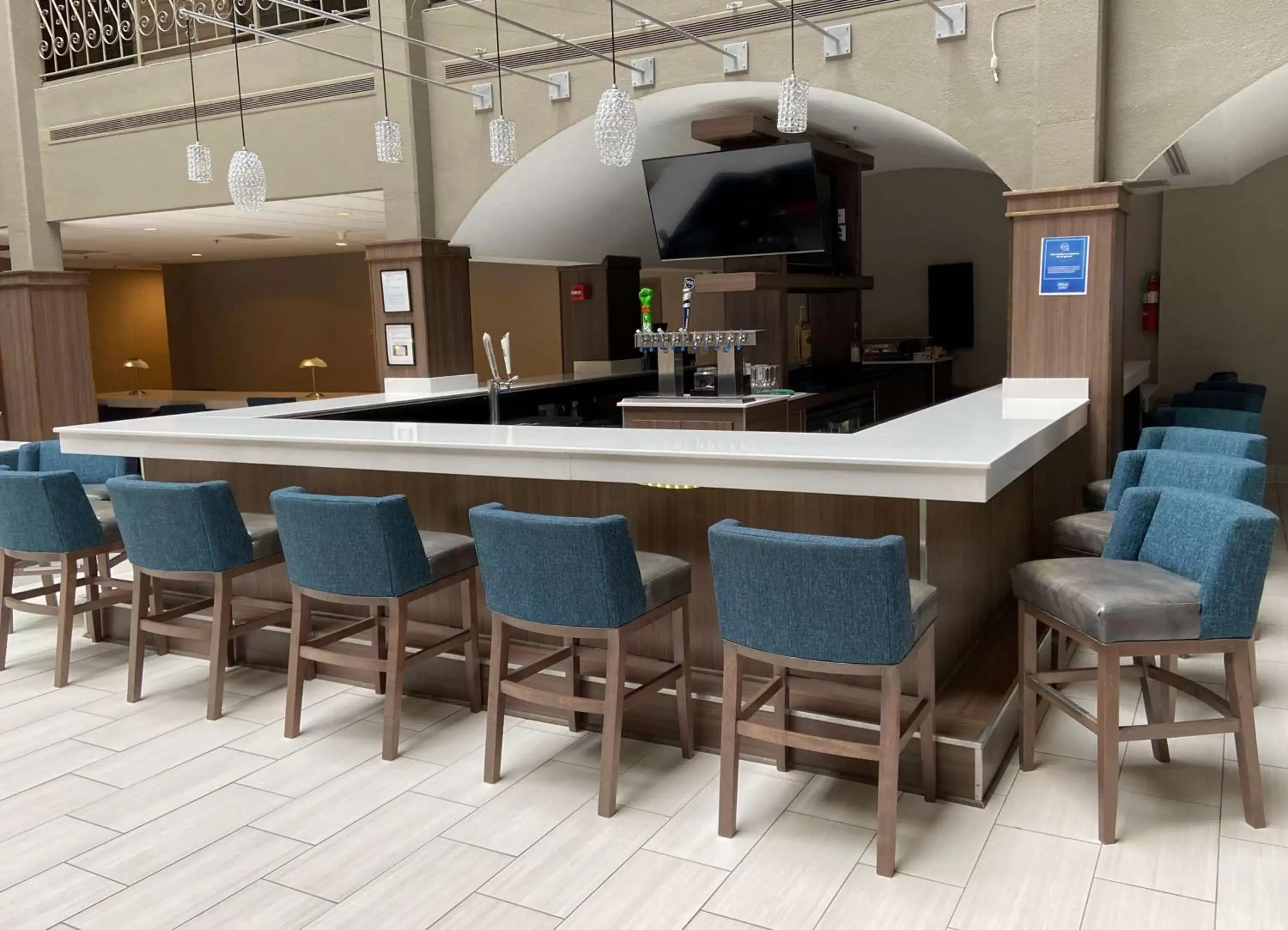 Lounge or bar in Embassy Suites by Hilton Chicago Schaumburg Woodfield