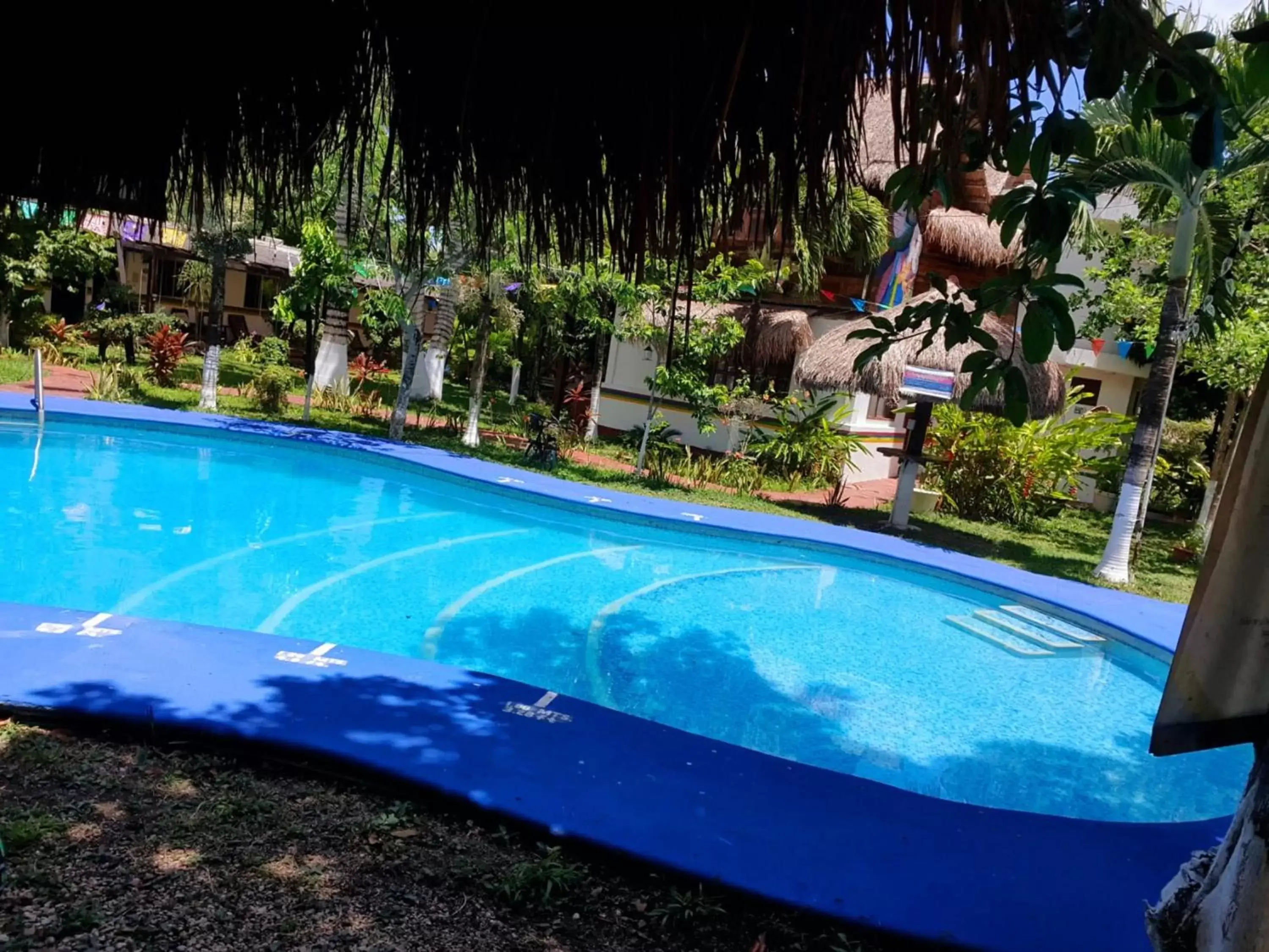 Swimming Pool in Cabañas Colibrí