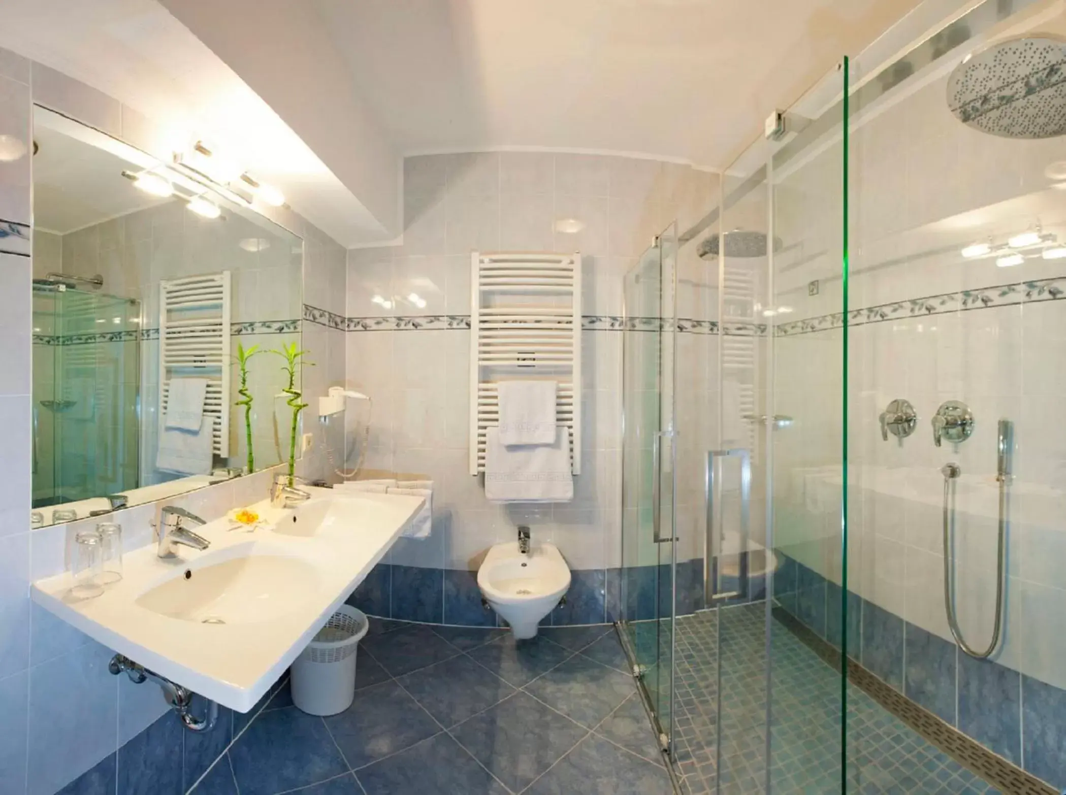 Shower, Bathroom in Sporthotel Kalcherhof