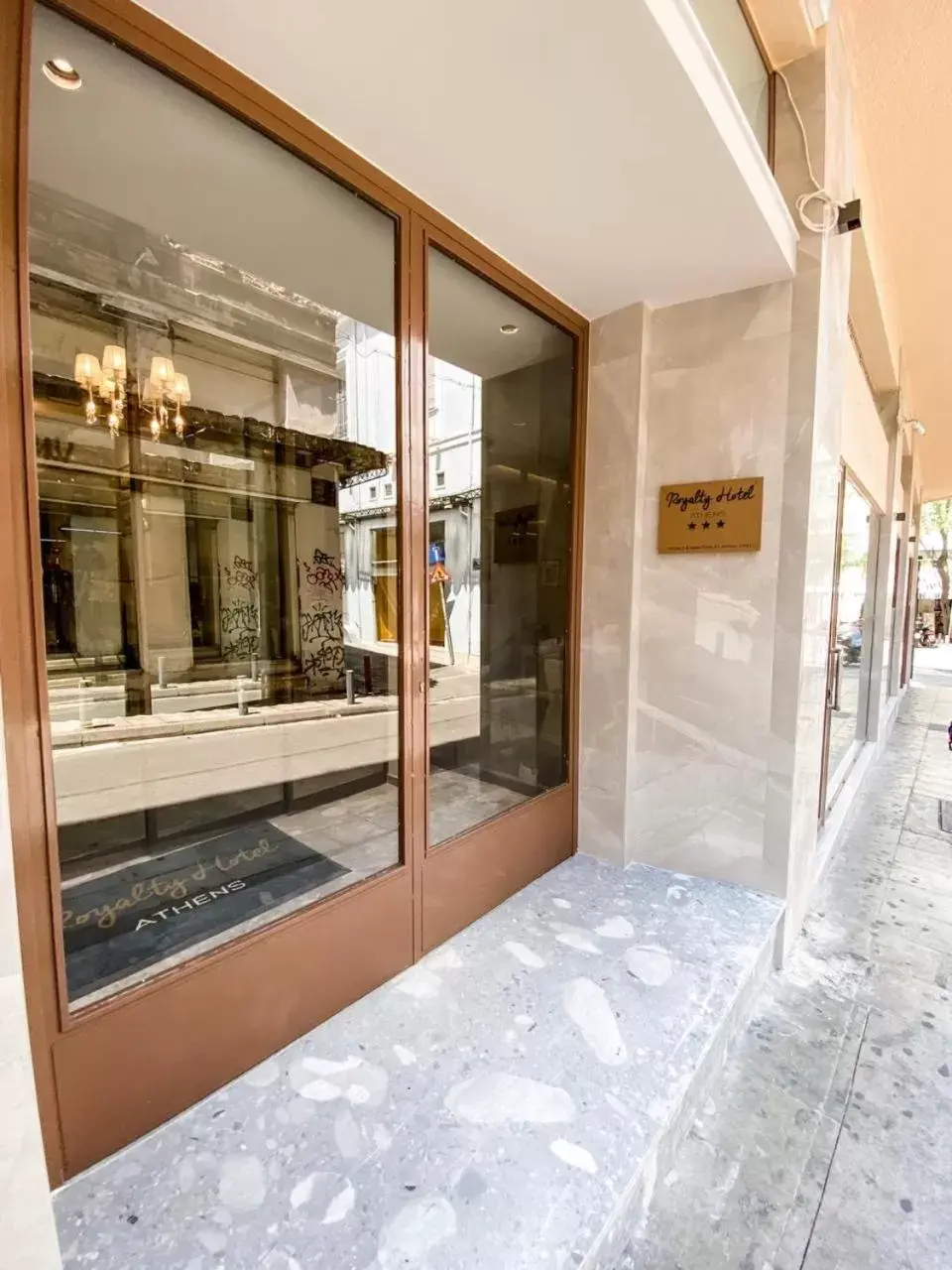 Property building in Royalty Hotel Athens