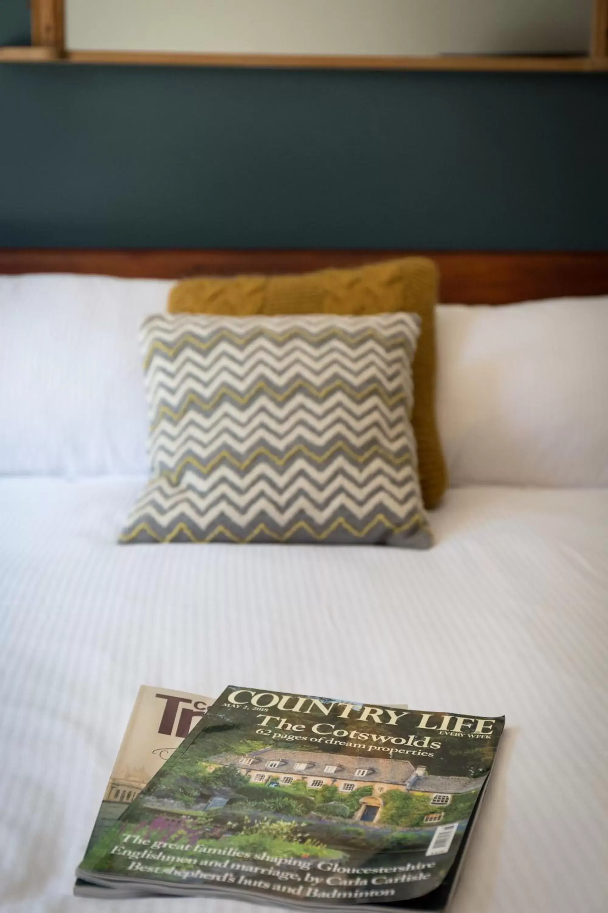 Decorative detail, Bed in The Dundas Arms