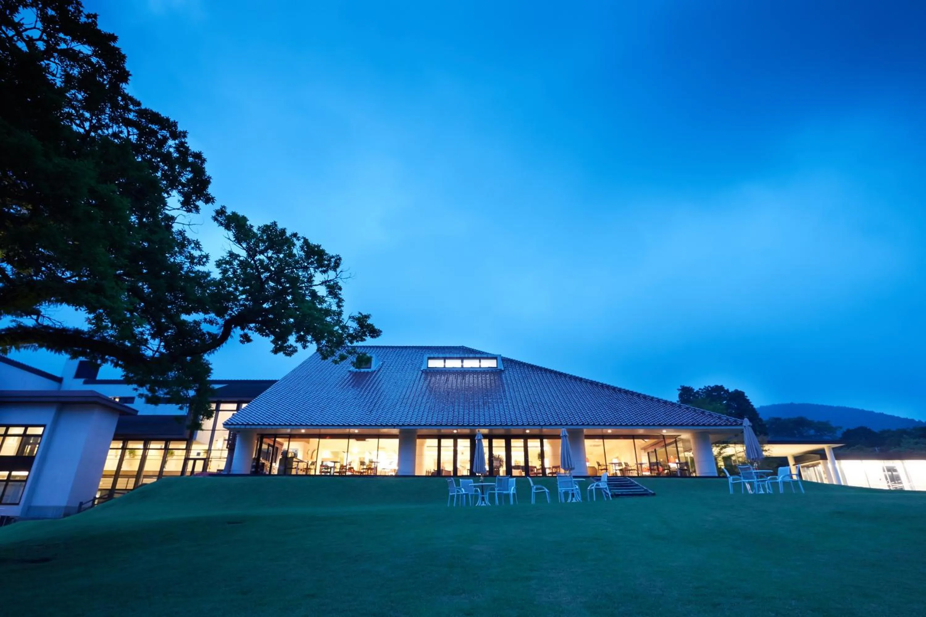 Facade/entrance in Hakone Highland Hotel