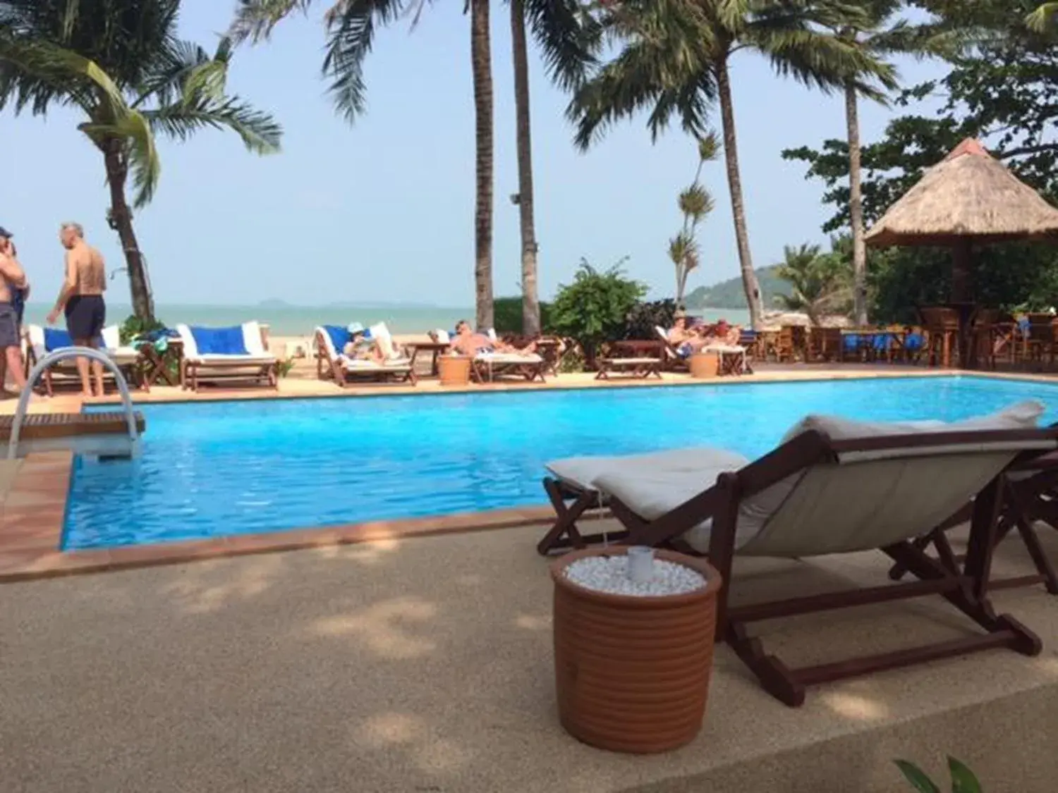 Swimming Pool in The Waterfront Boutique Hotel & Cafe