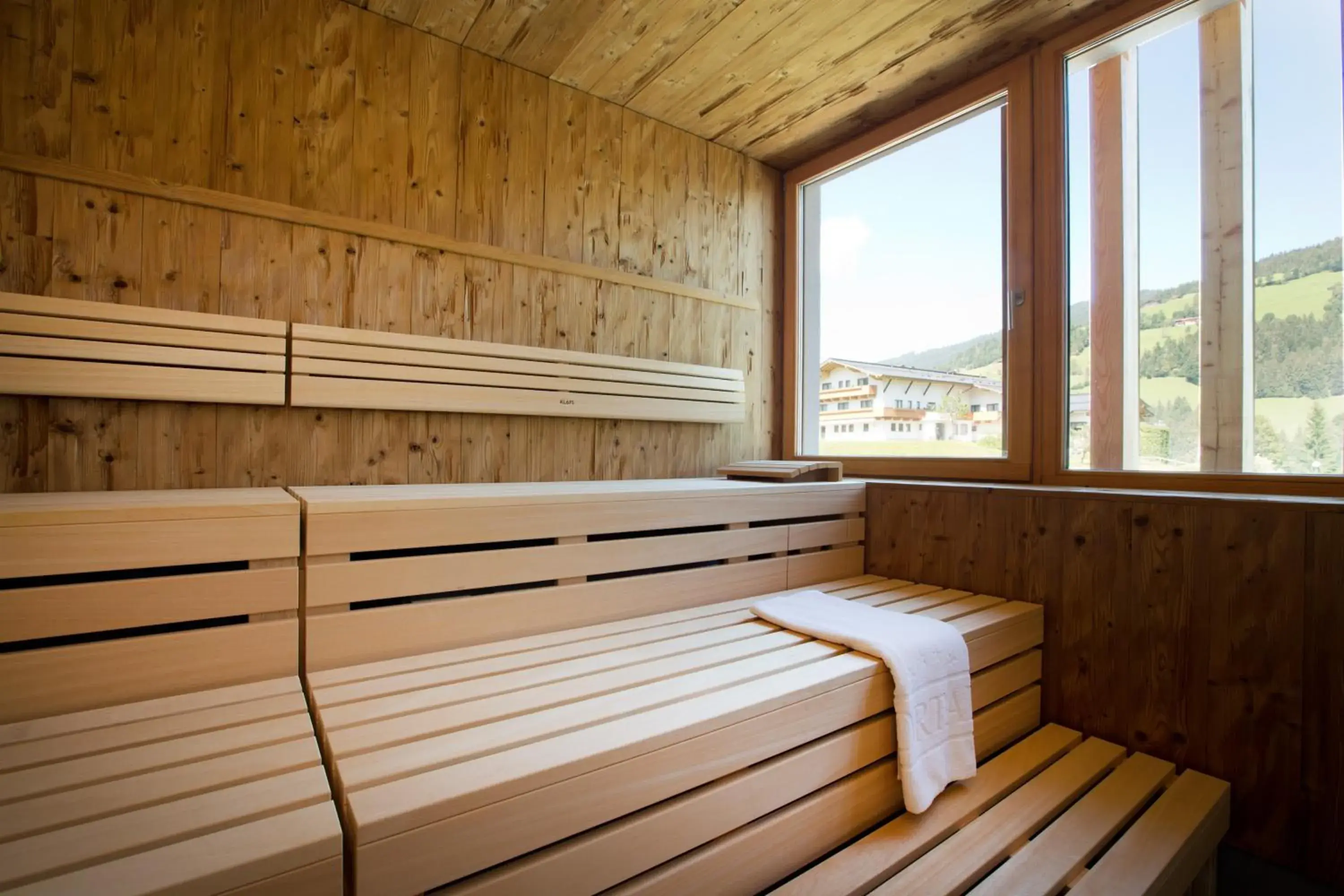 Sauna in Minglers Sportalm - Das Gourmet- und Genießerhotel