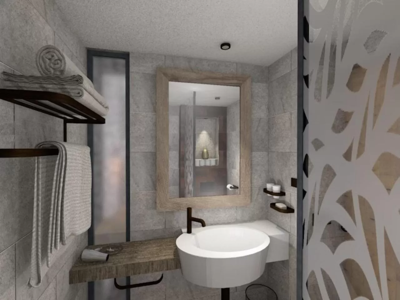 Bathroom in Hotel 1868