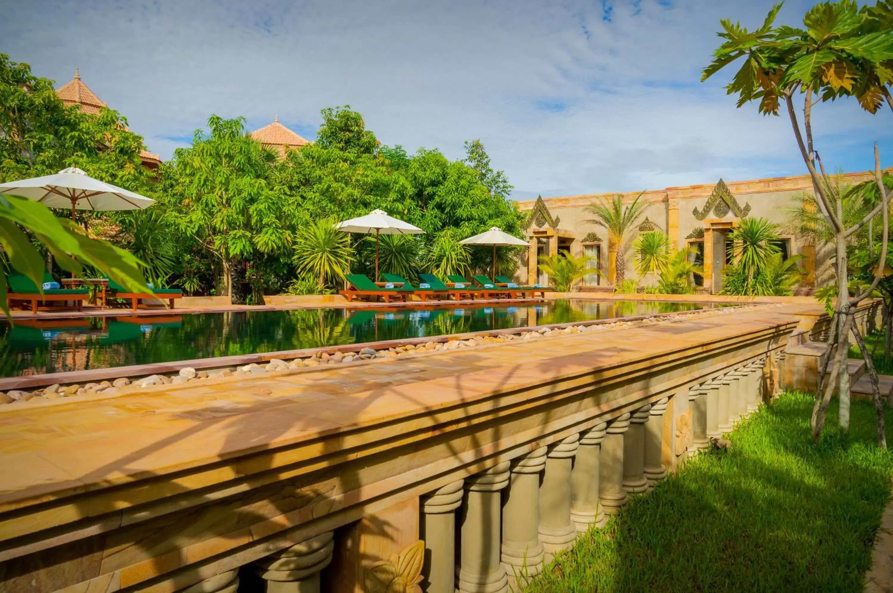 Swimming pool in Model Residence & Spa