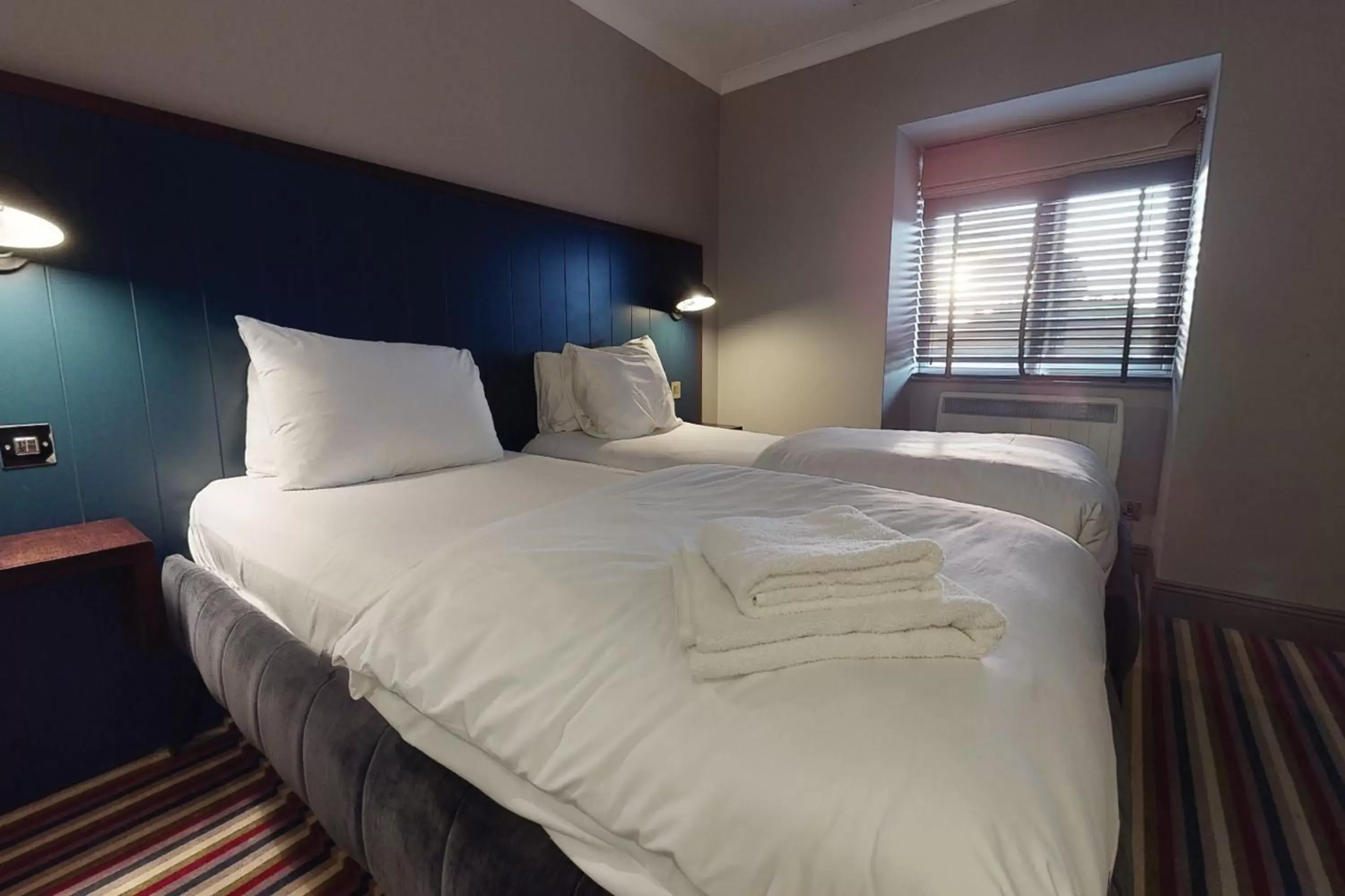 Bedroom, Bed in Village Hotel Blackpool