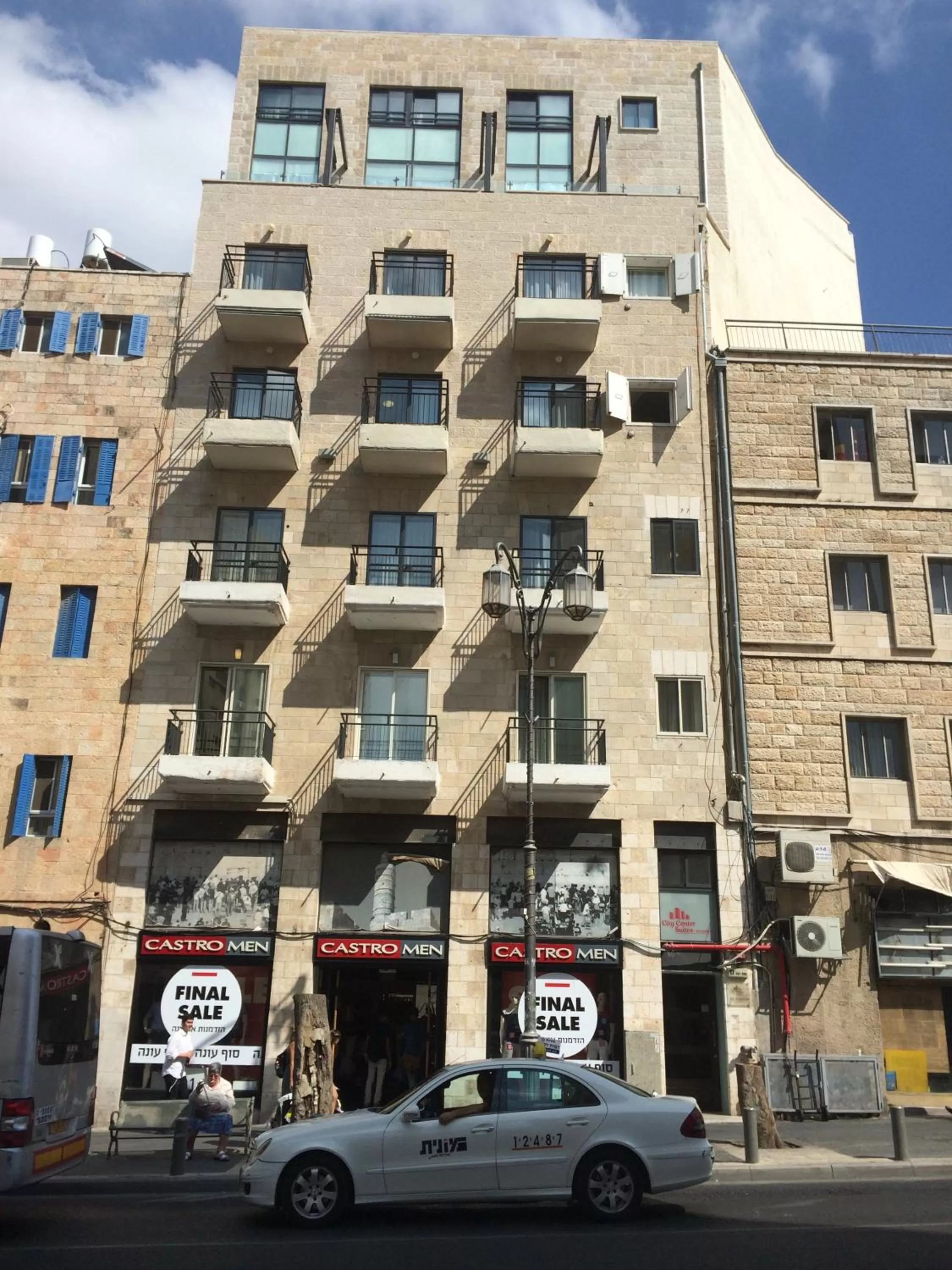 Property building in City Center Jerusalem