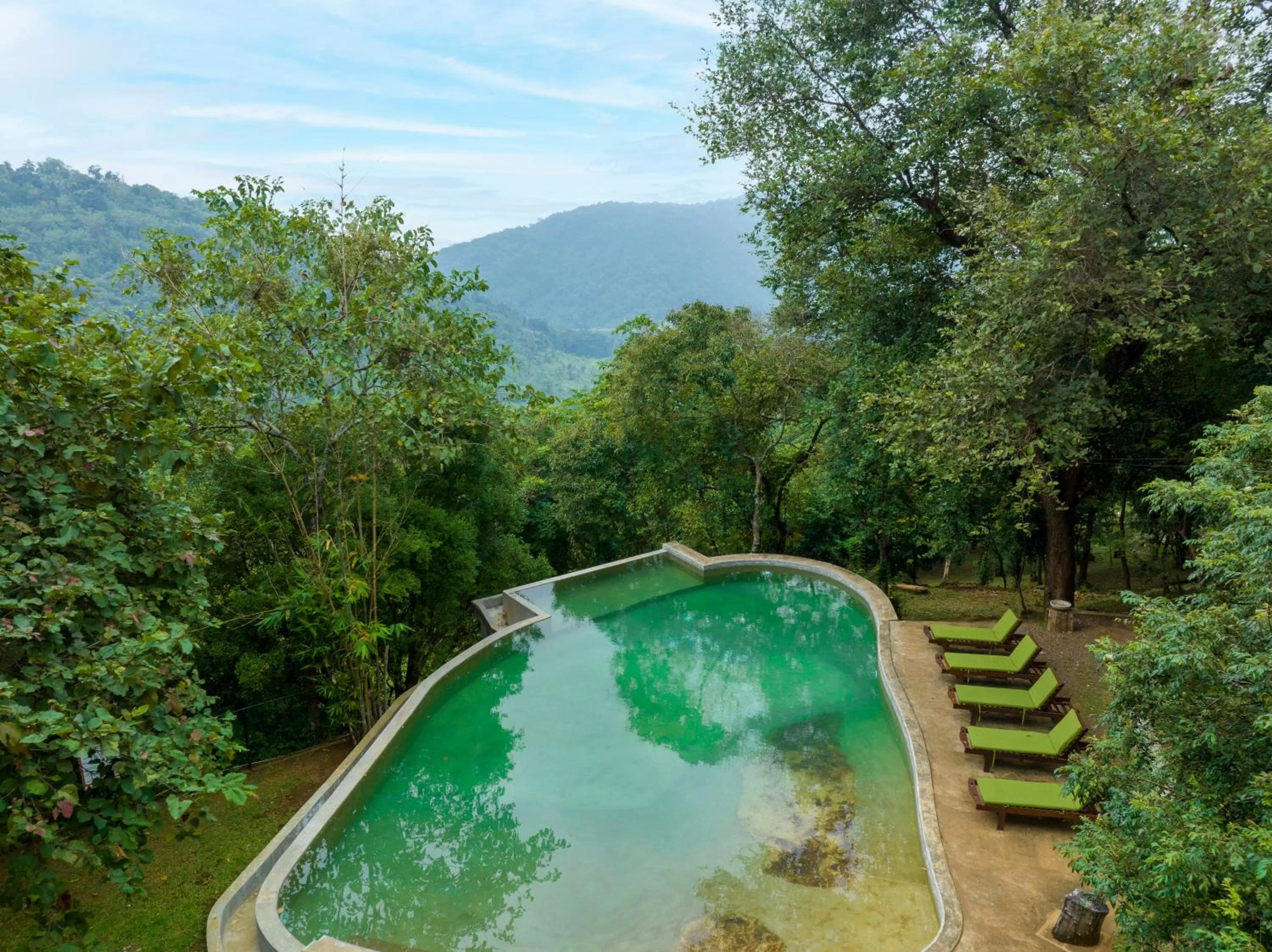 Pool view in Birds Park Polgahawela