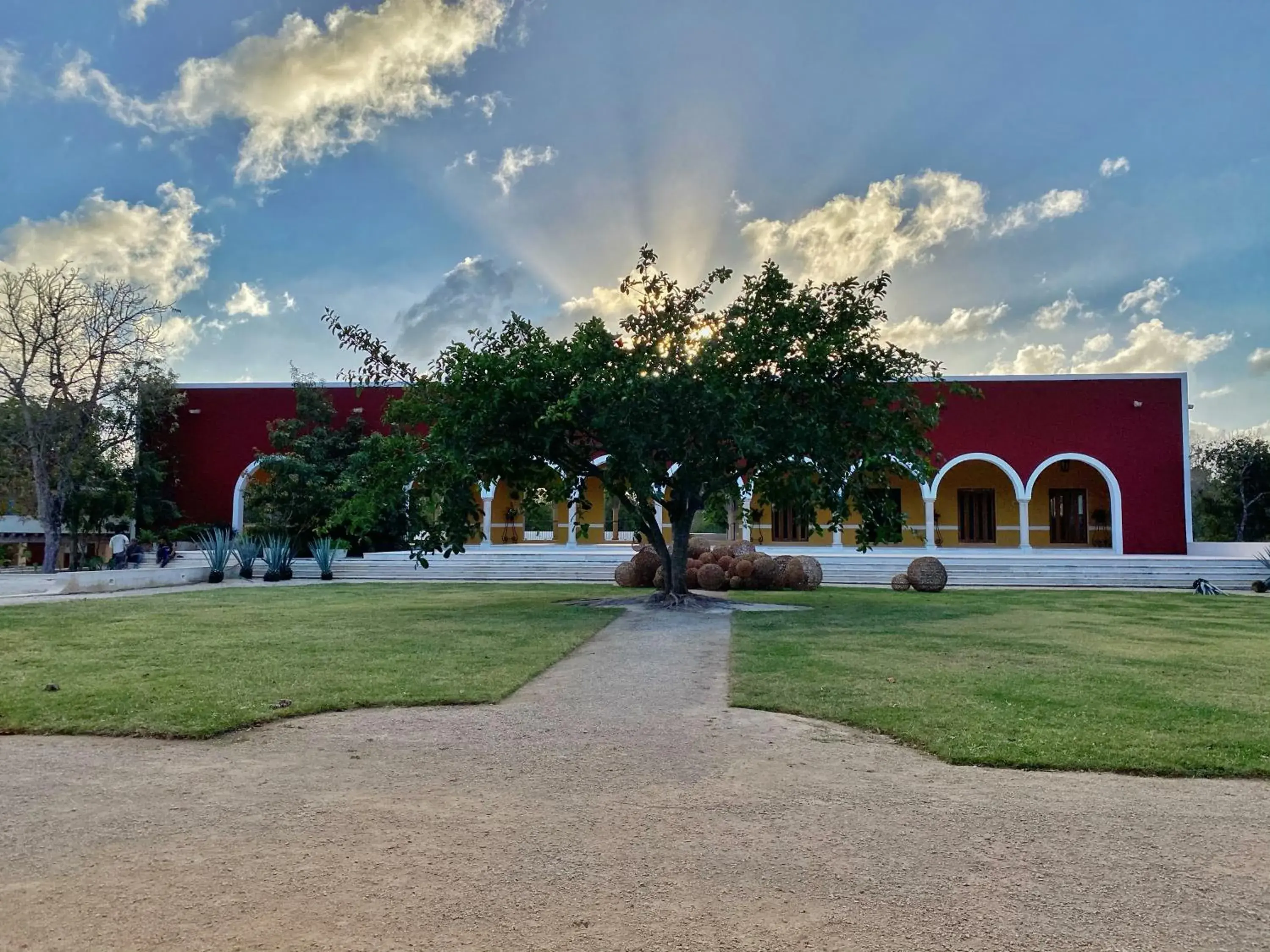 Facade/entrance, Property Building in Wakax Hacienda - Cenote & Boutique Hotel