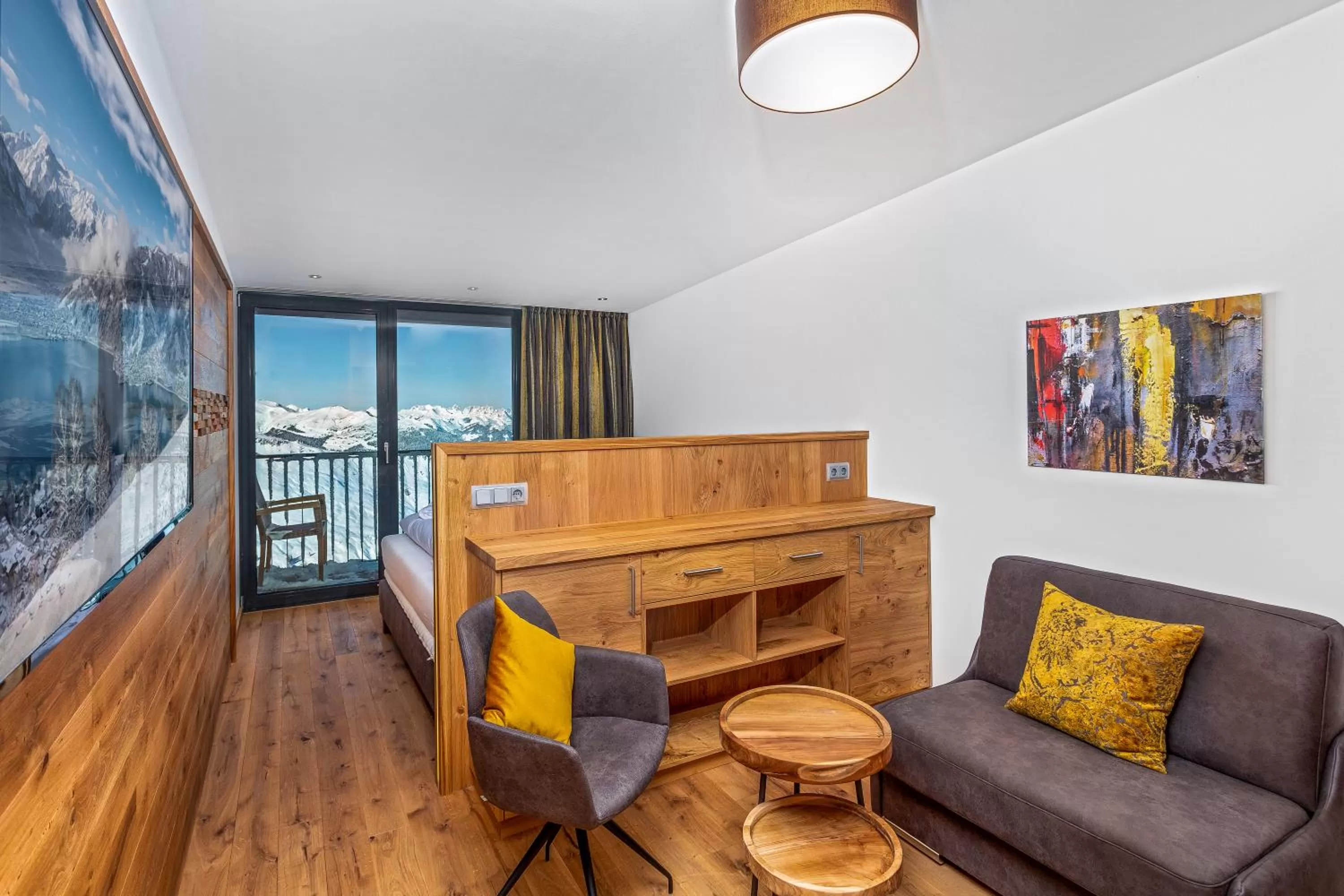 Balcony/Terrace, Seating Area in Berghotel Schmittenhöhe