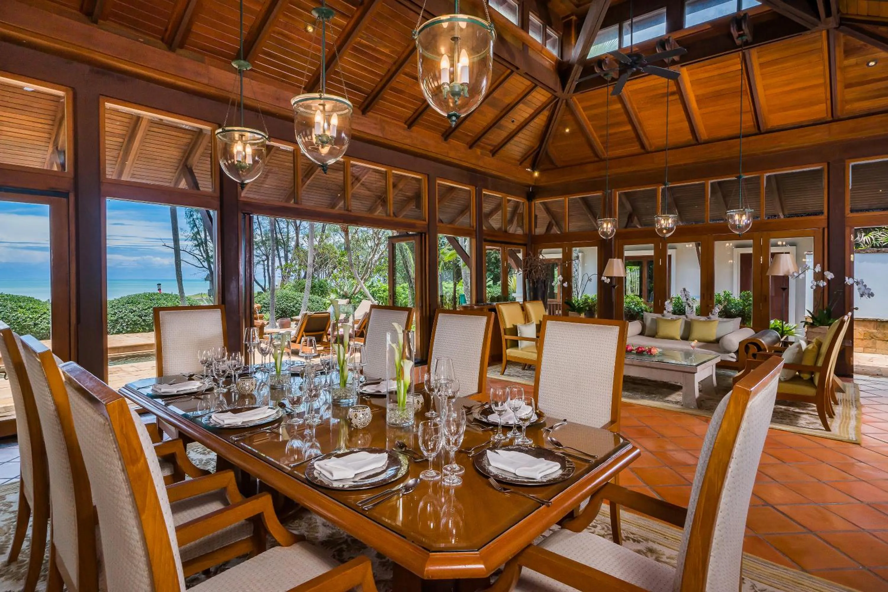 Dining area in JW Marriott Phuket Resort and Spa