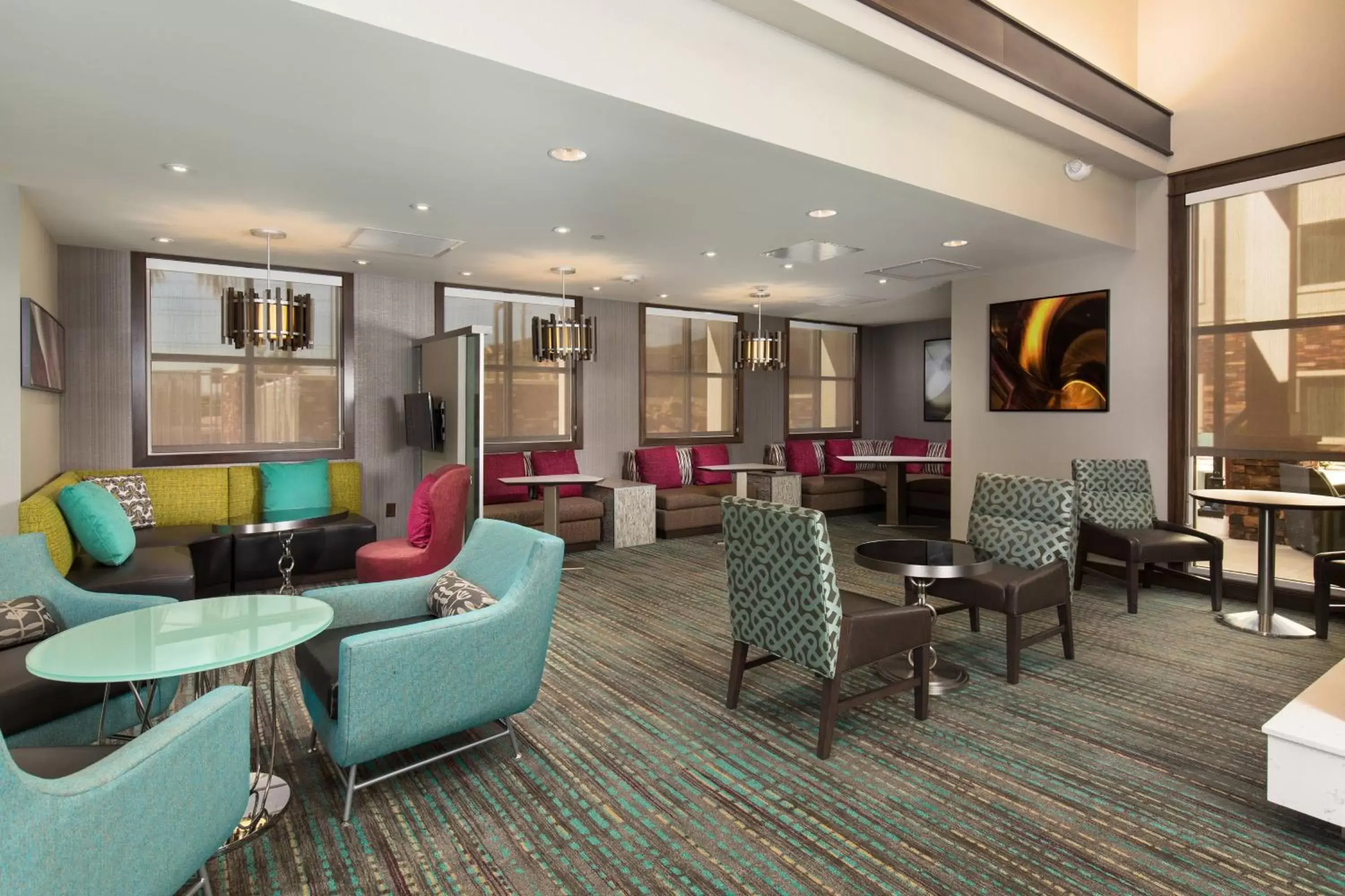 Lobby or reception in Residence Inn by Marriott Las Vegas Airport